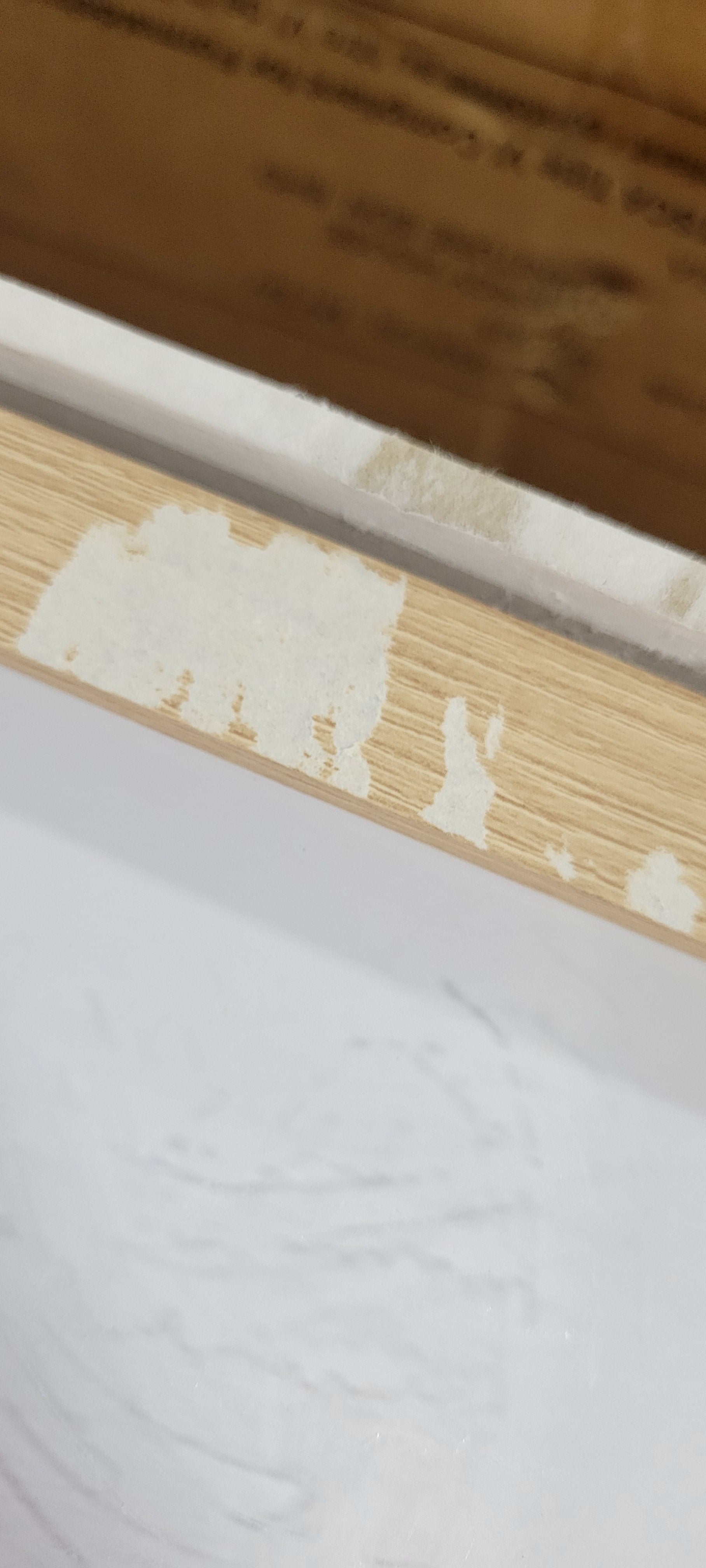 Poster Frame Light Wood
