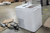 Ice Maker Countertop, Bullet Ice, 2 Ice Sizes, White