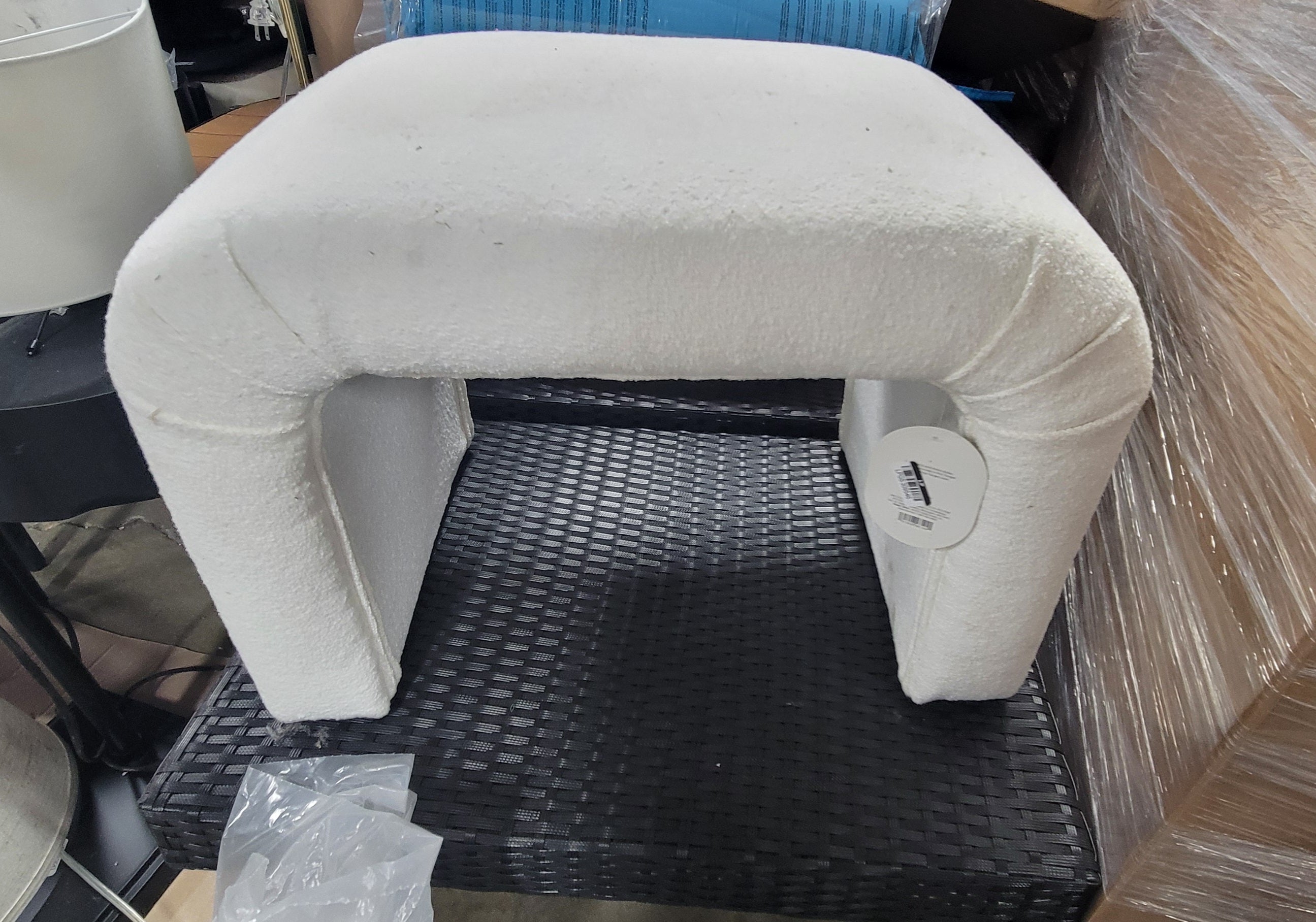 Cicely Waterfall Ottoman