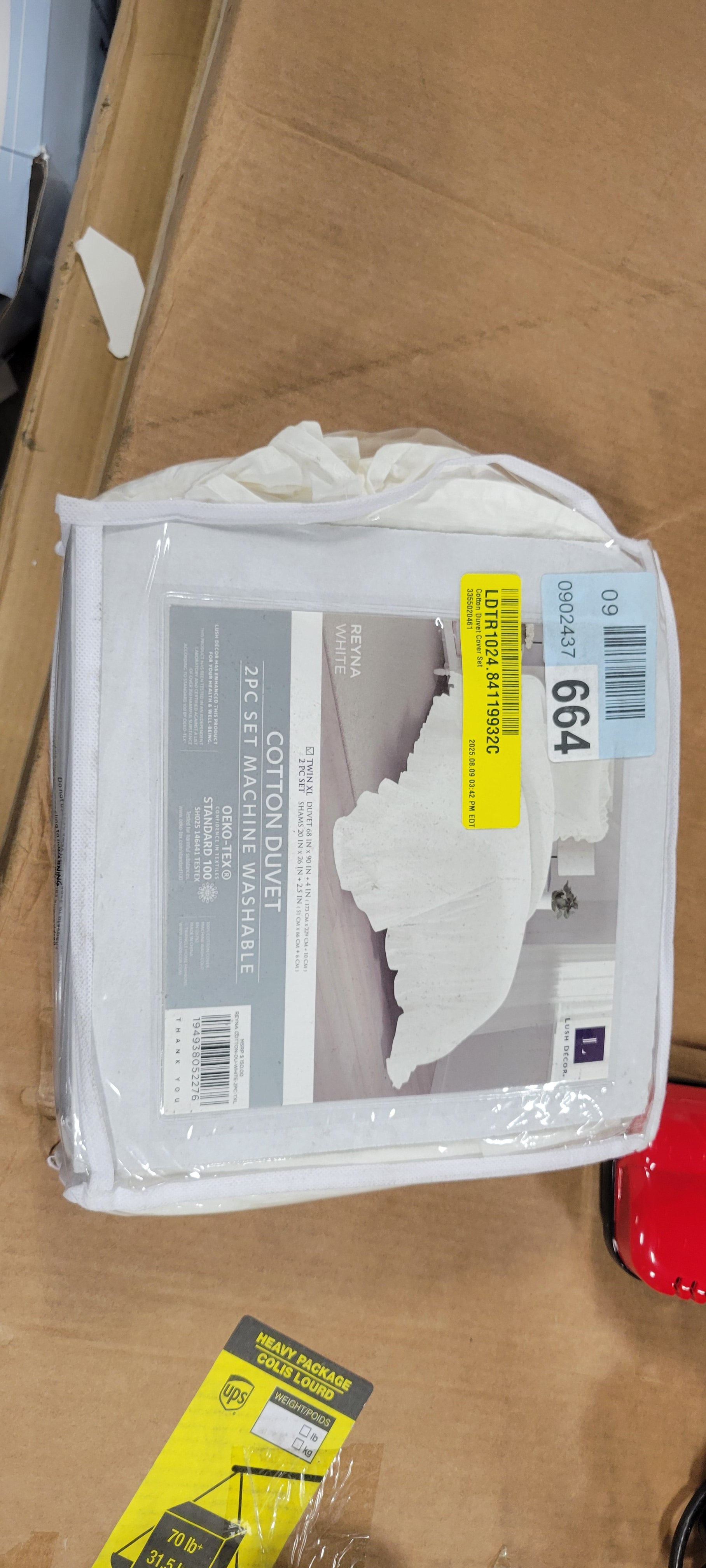 Reyna Cotton Duvet Cover Set Twin/Twin Extra Long