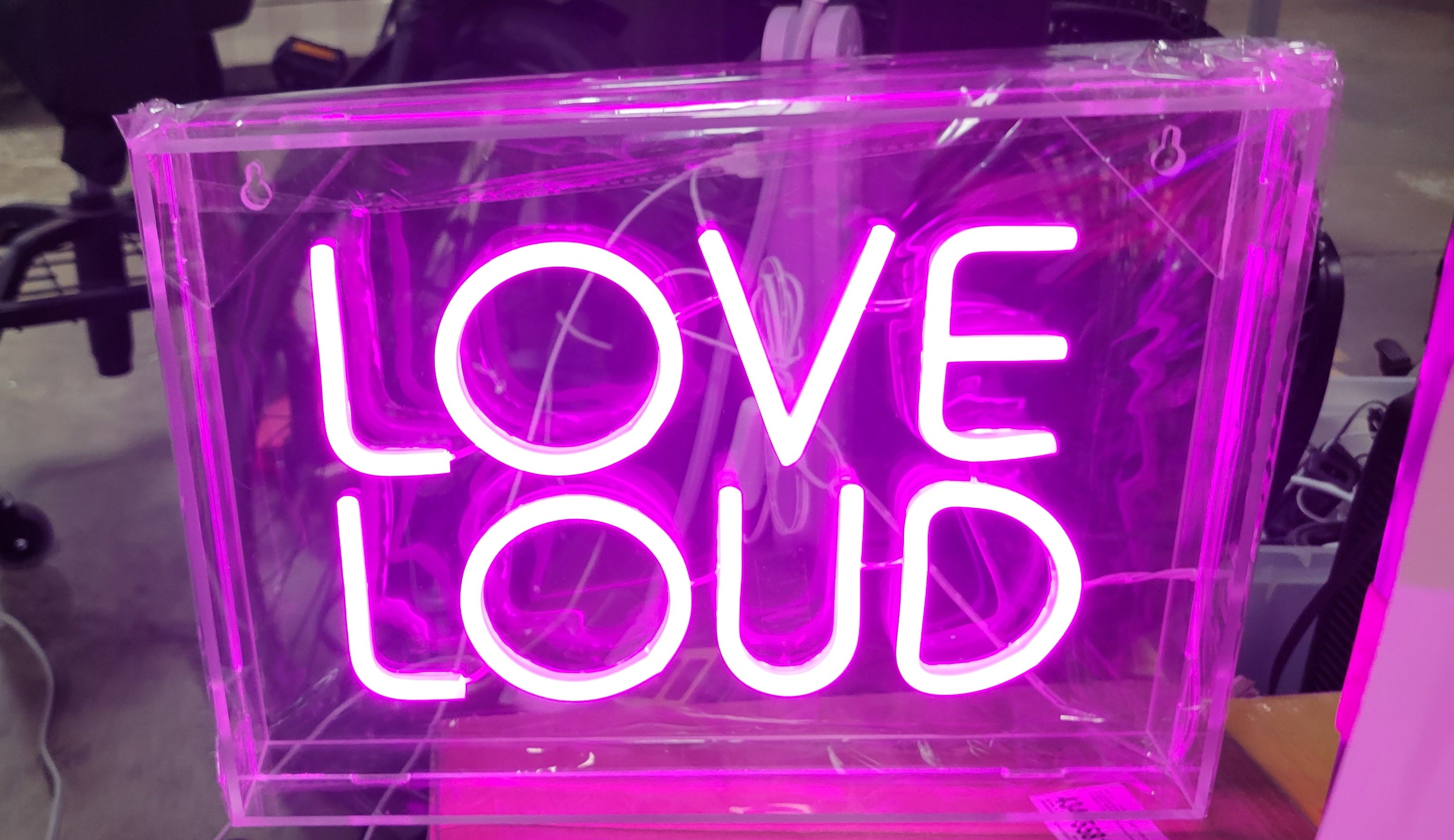 Love Loud LED Neon Light