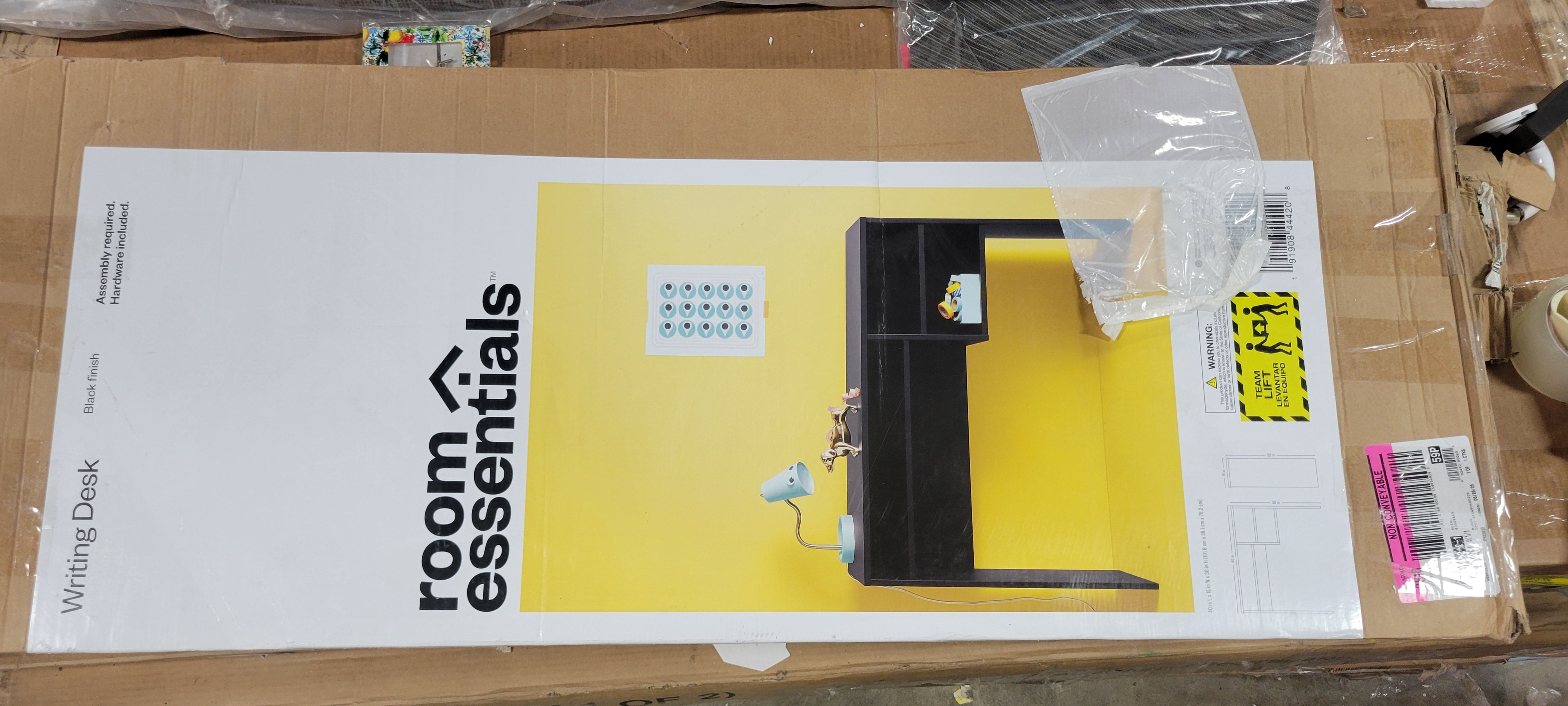 Student Writing Desk with Storage