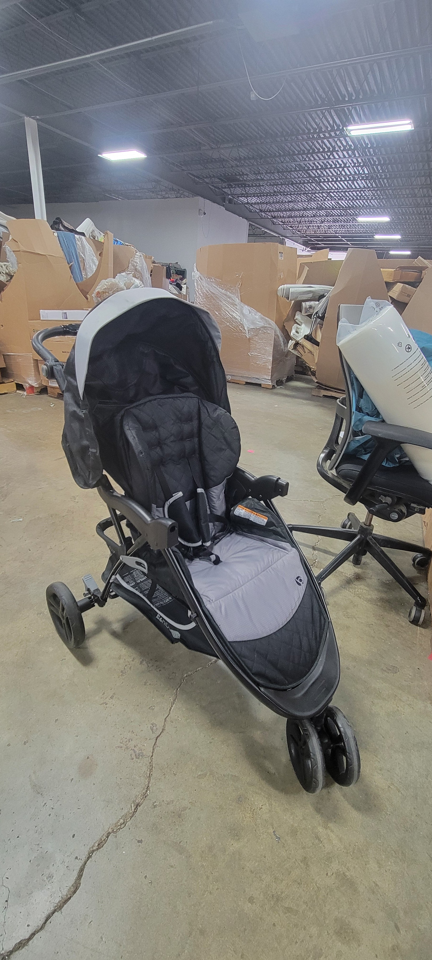 EZ Ride PLUS Travel System STROLLER ONLY - Carbon Black