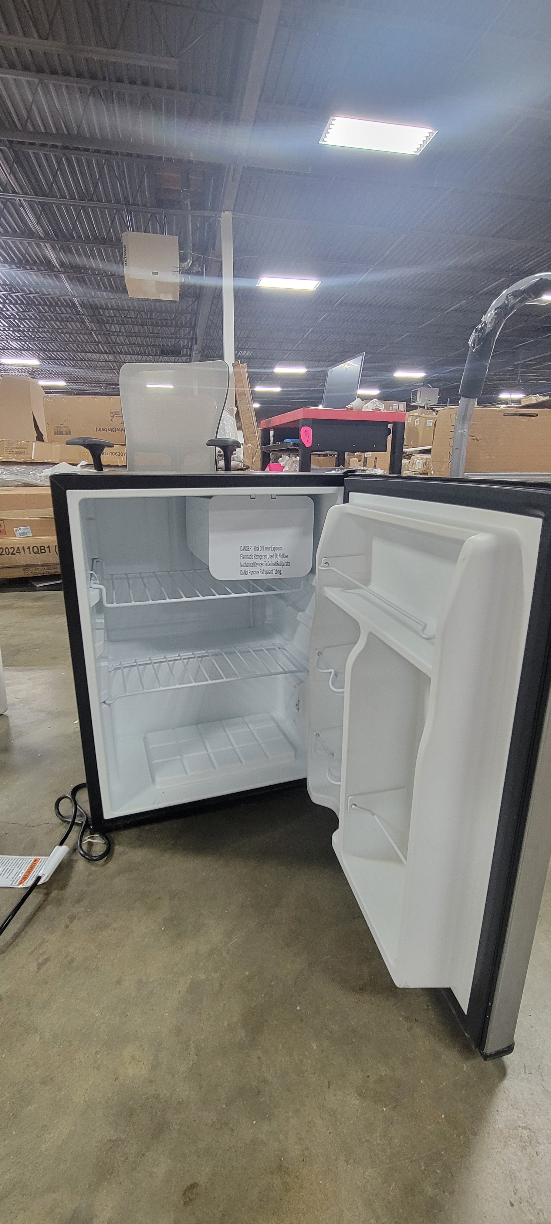 Mini Refrigerator Stainless Steel