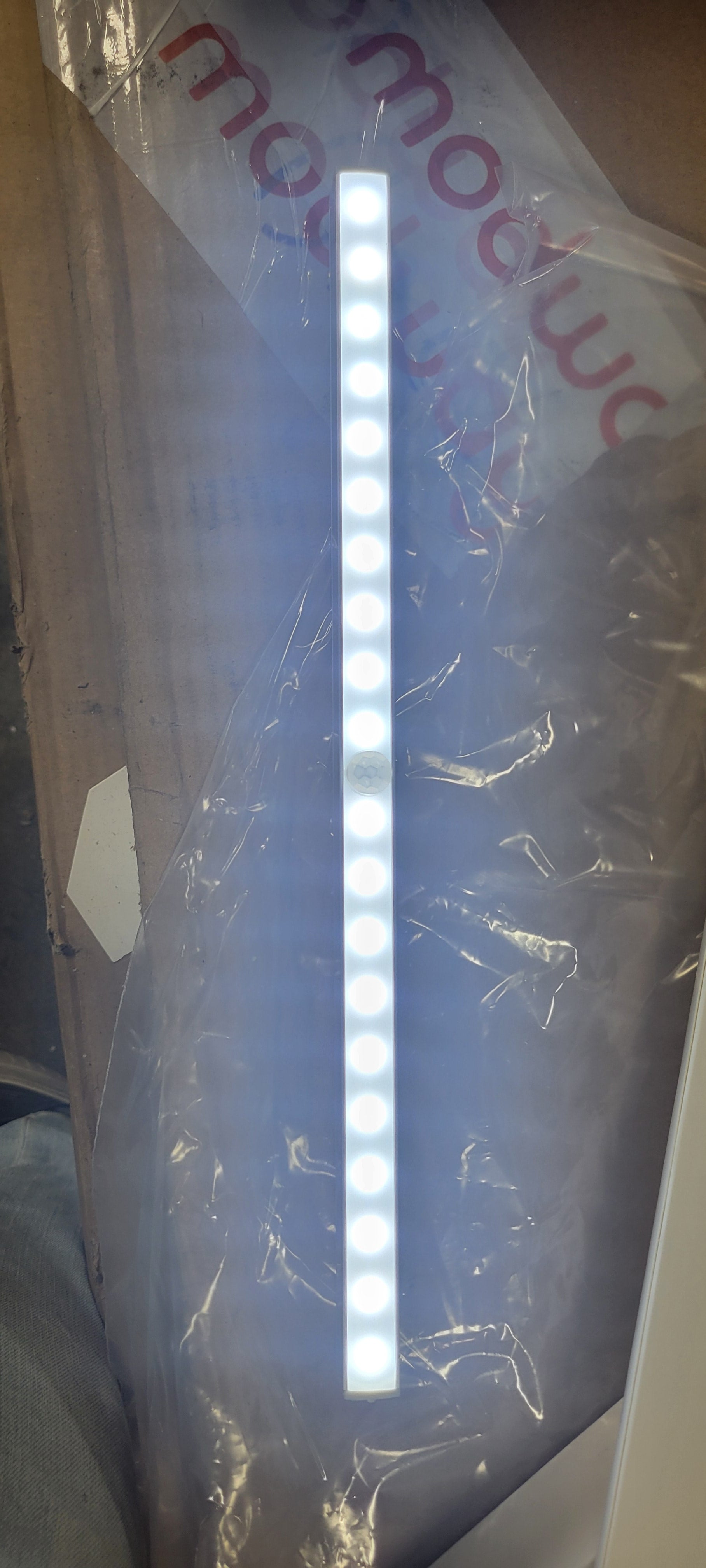 3-Pack Wireless Battery-Operated Under Cabinet Light Bar with Motion Sensor