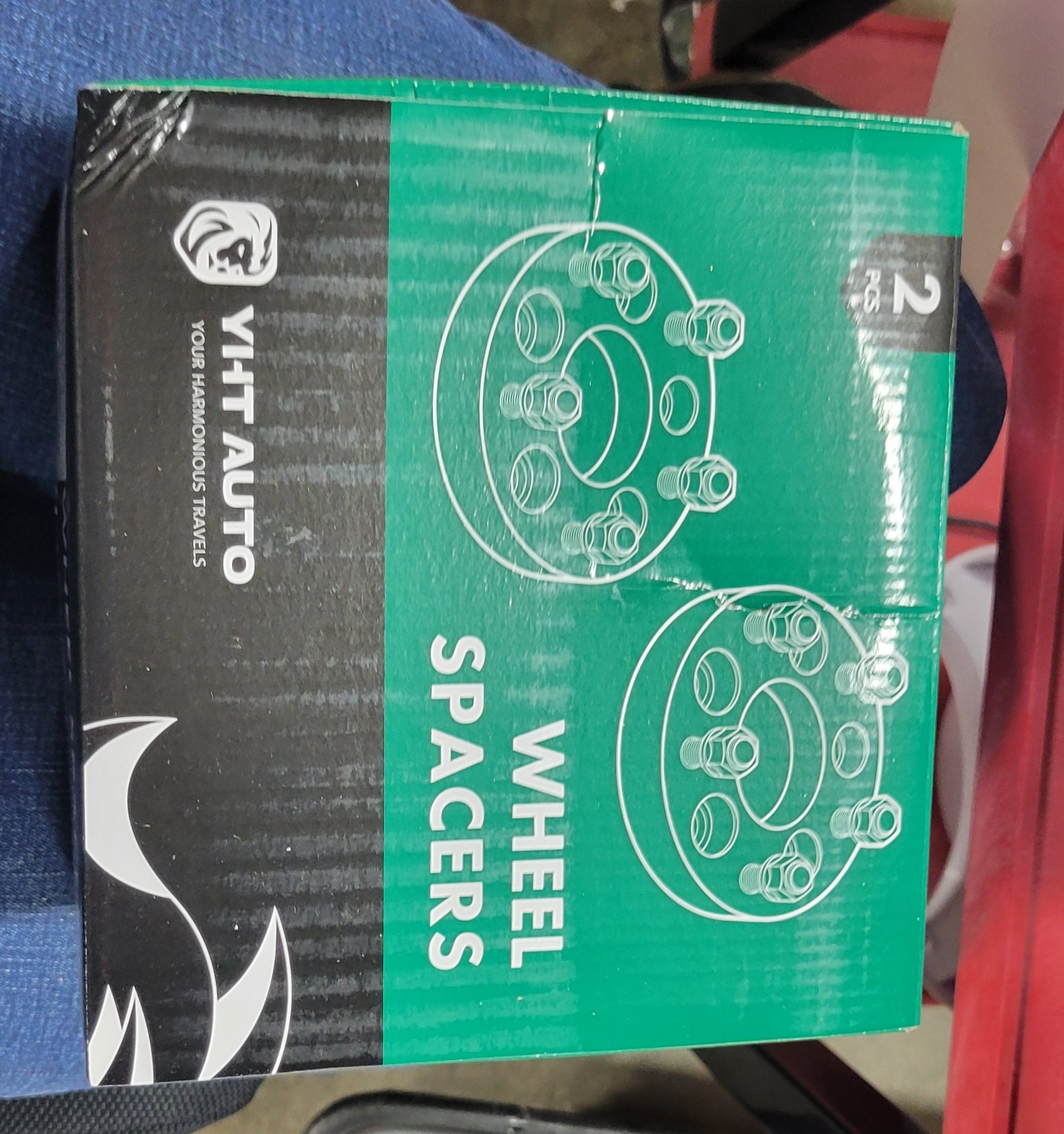 Hub Centric Wheel Spacers 2 Inch Fits Ford Explorer Edge Mustang Taurus Ranger Crown Victoria, Lincoln Town Car, Mercury Models 5x114.3mm 70.5mm Hub Bore, 1/2" x20 Thread Size