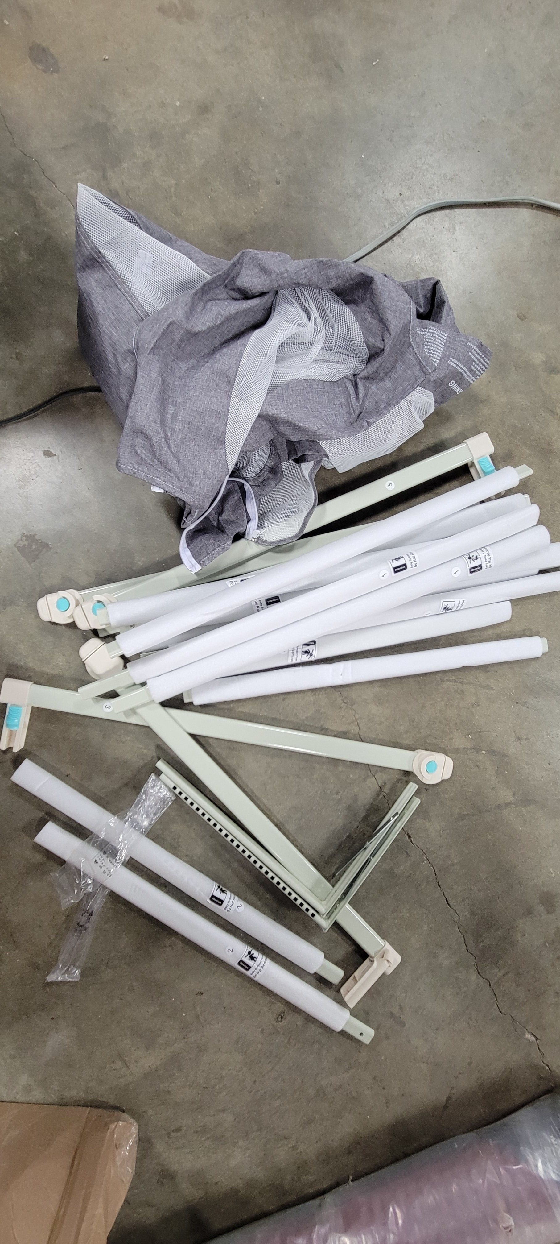 Bed Rail for Toddlers/Infants Safety Bed Guardrail White Fit All Sizes - Set of 2