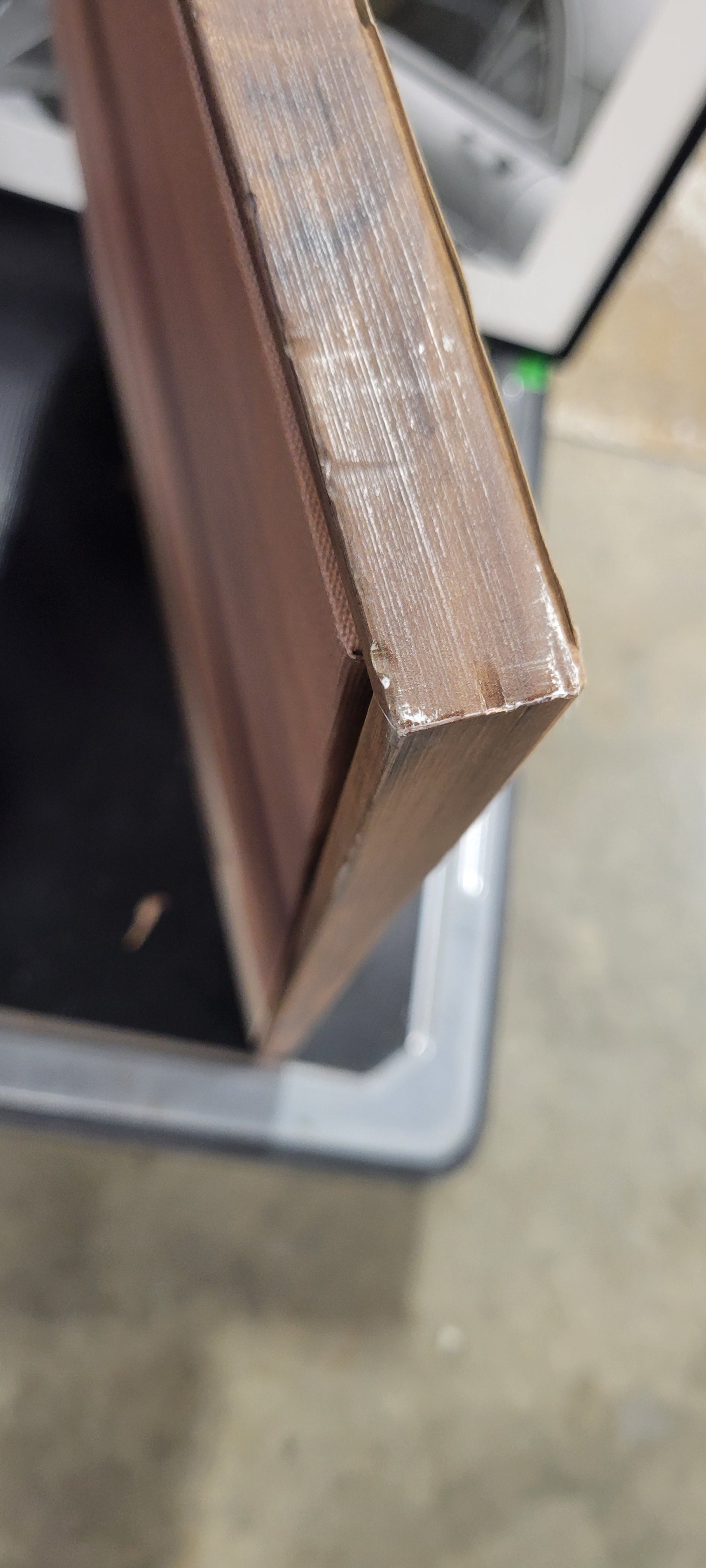 1-Piece Earth Abstract Framed Canvases Brown