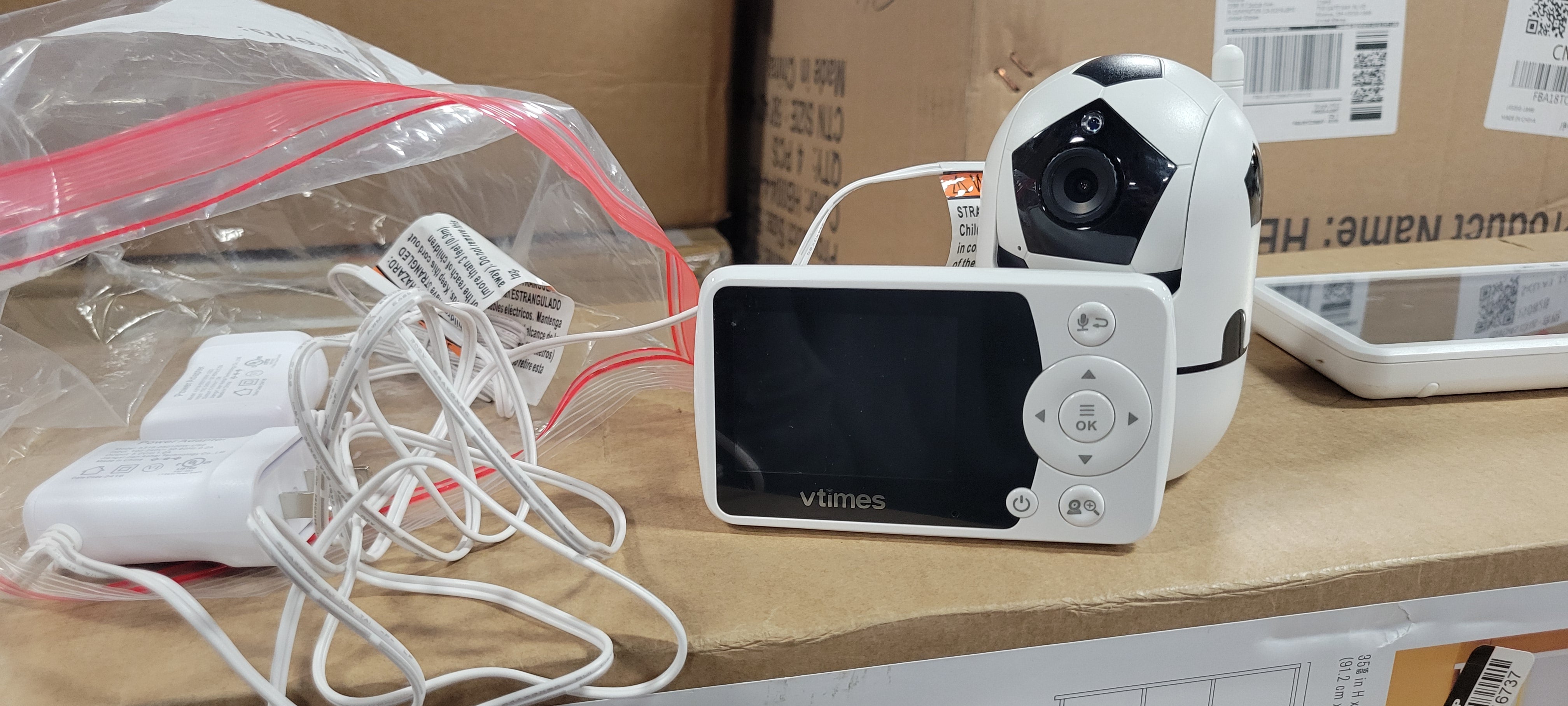 Baby Monitor with Camera, No WiFi, Night Vision, VOX