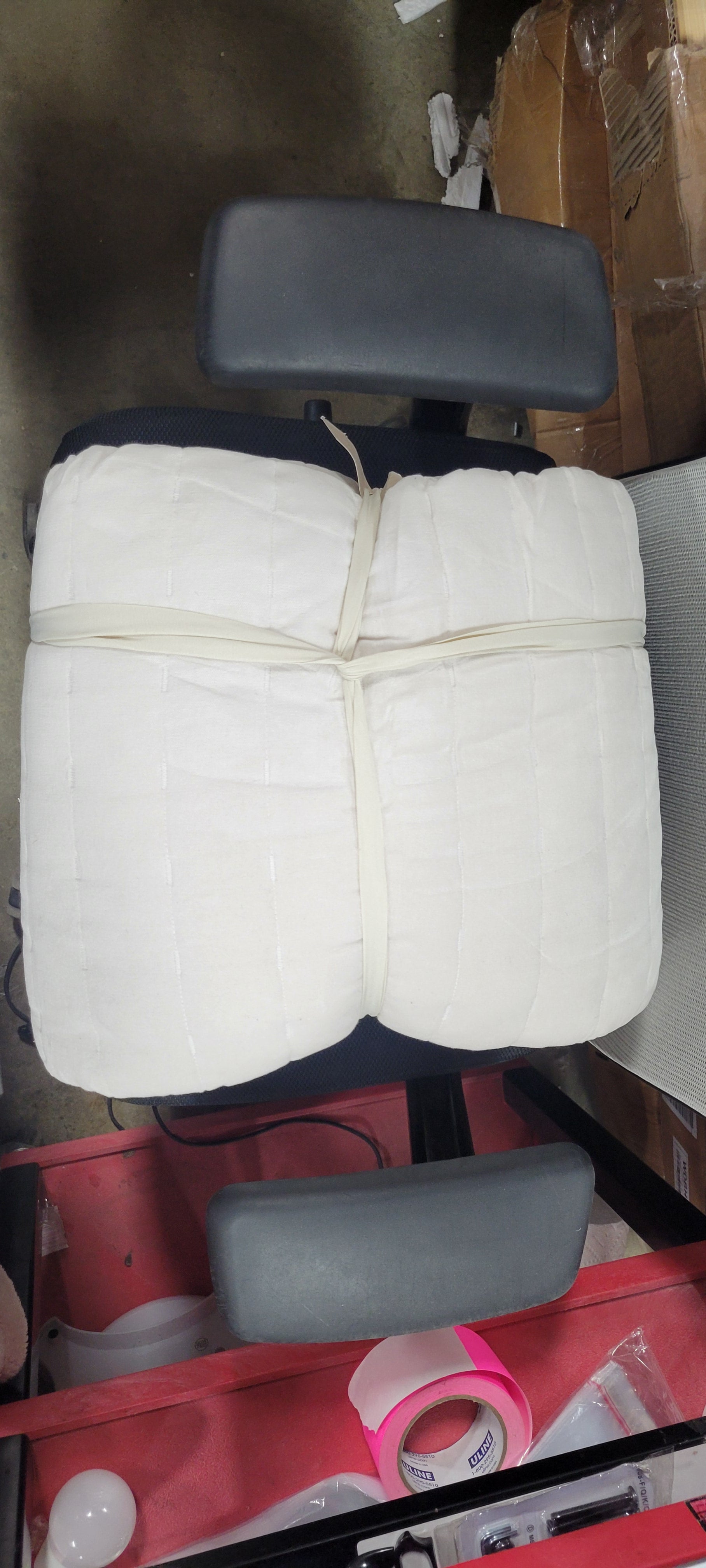 Channel Stitch Velvet Quilt  - Full / Queen