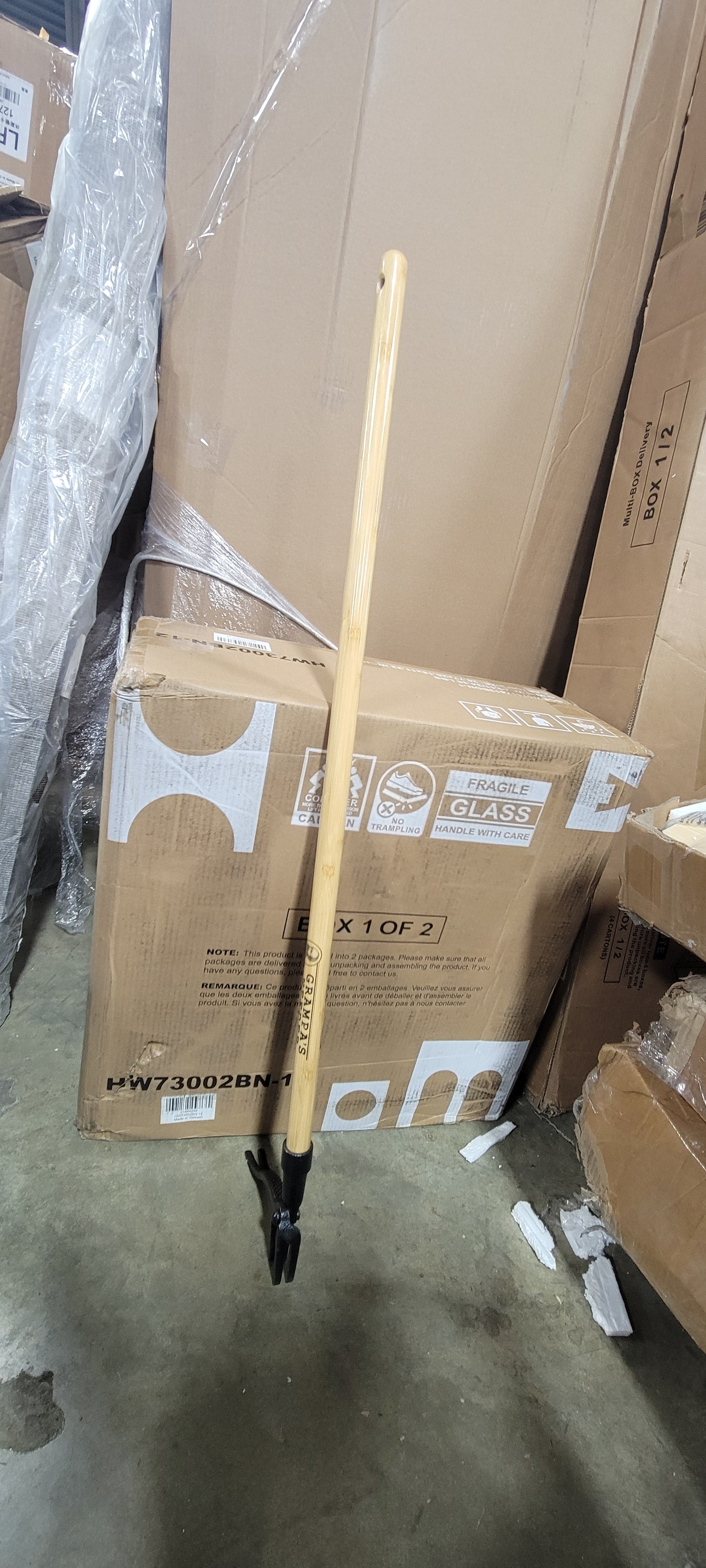 The Original Stand Up Weed Puller Tool With Long Handle