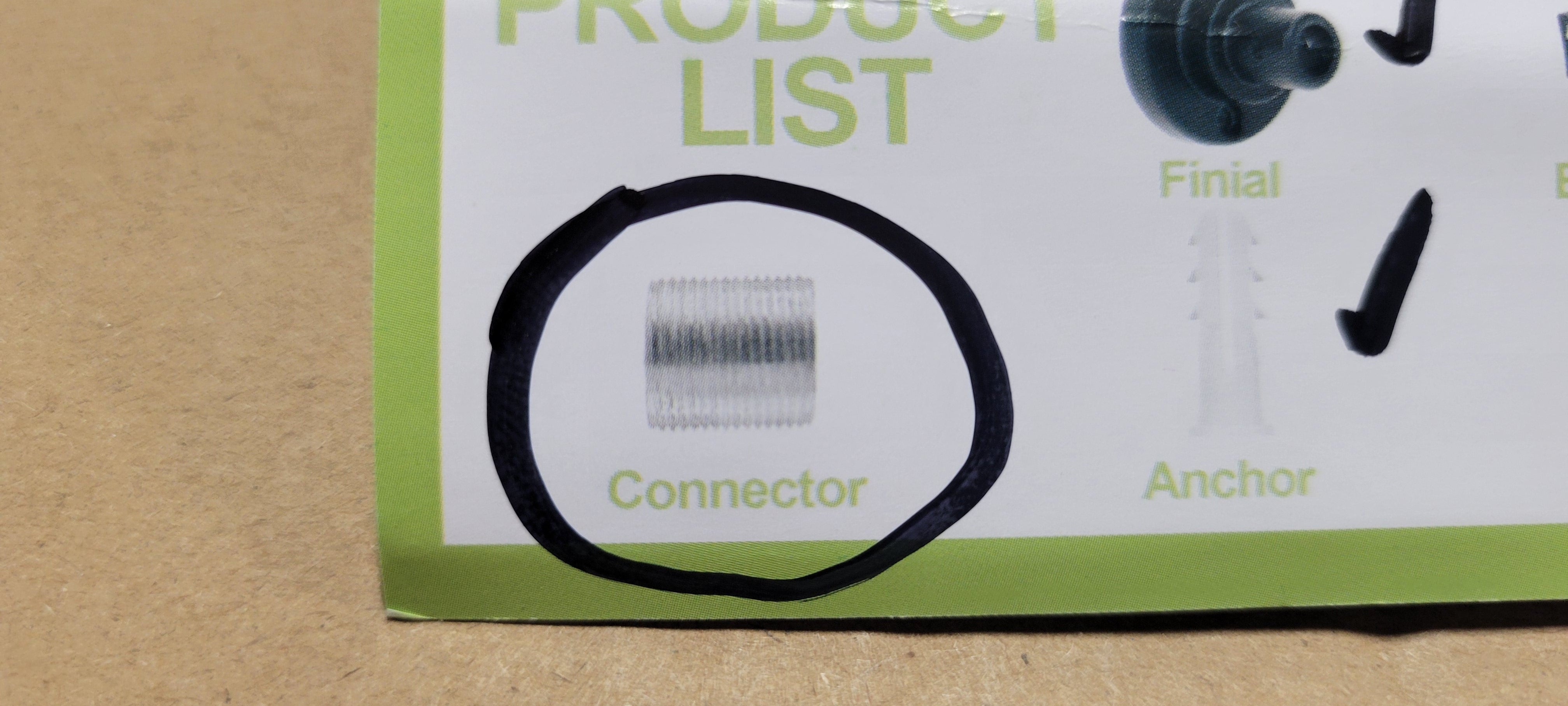 Gold Wrap Around Curtain Rods 2Pack, Brushed Gold