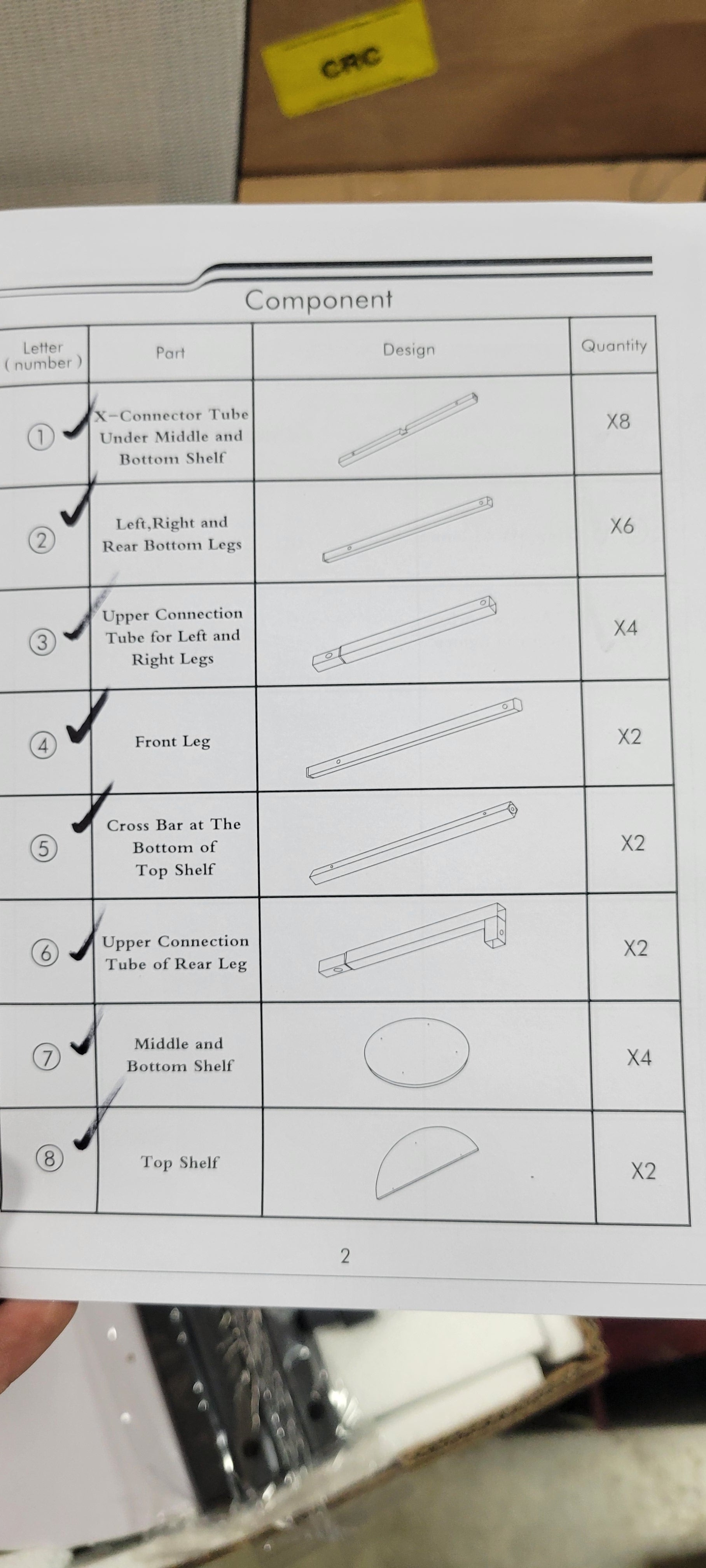 White and Black End Tables Set of 2, Round Marble Nightstand Set