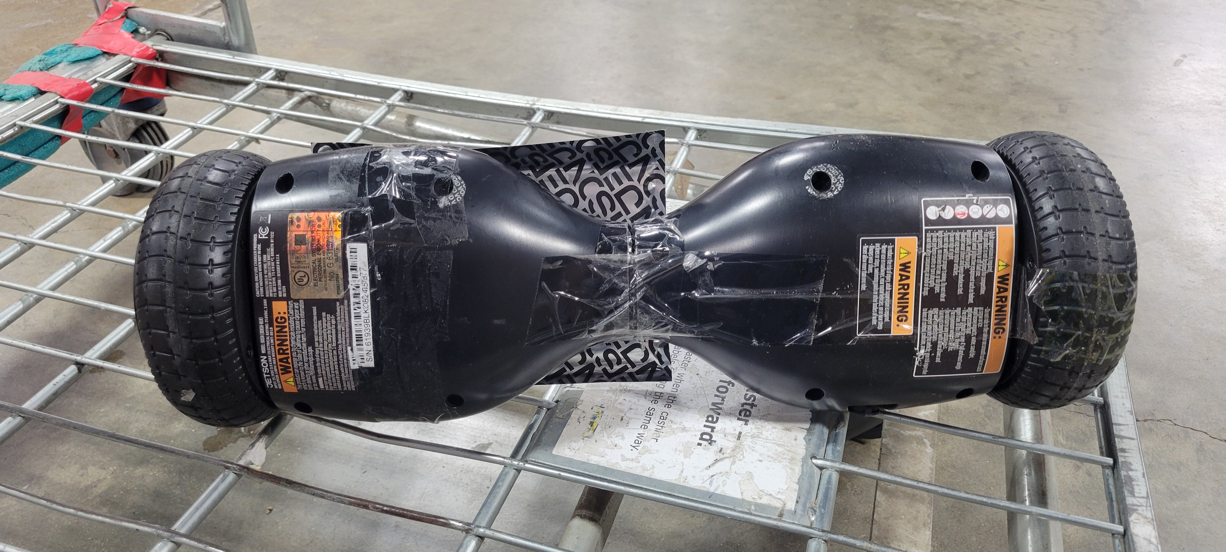 Dash Hoverboard, LED Lights, Black