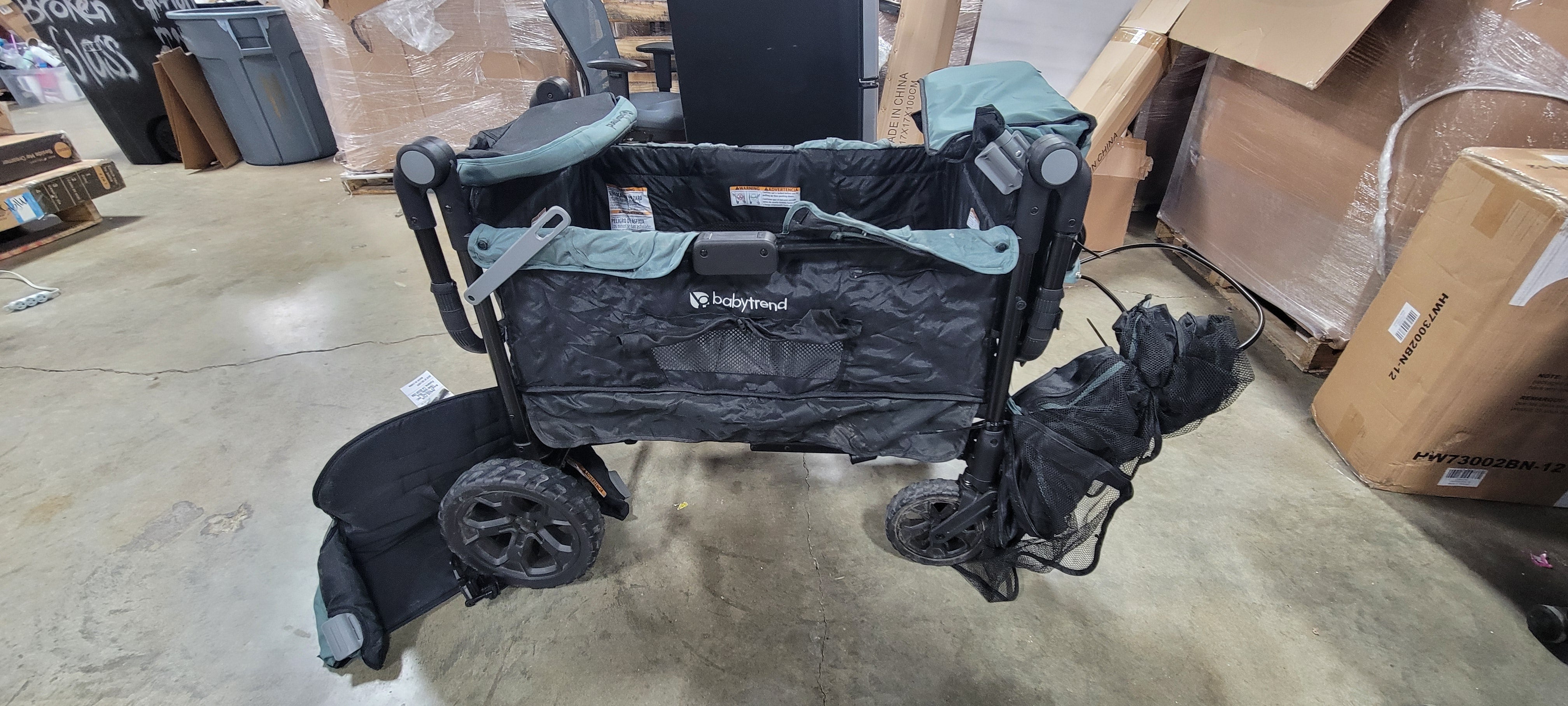 Quest PLUS 3-in-1 Stroller Wagon - Madrid Green