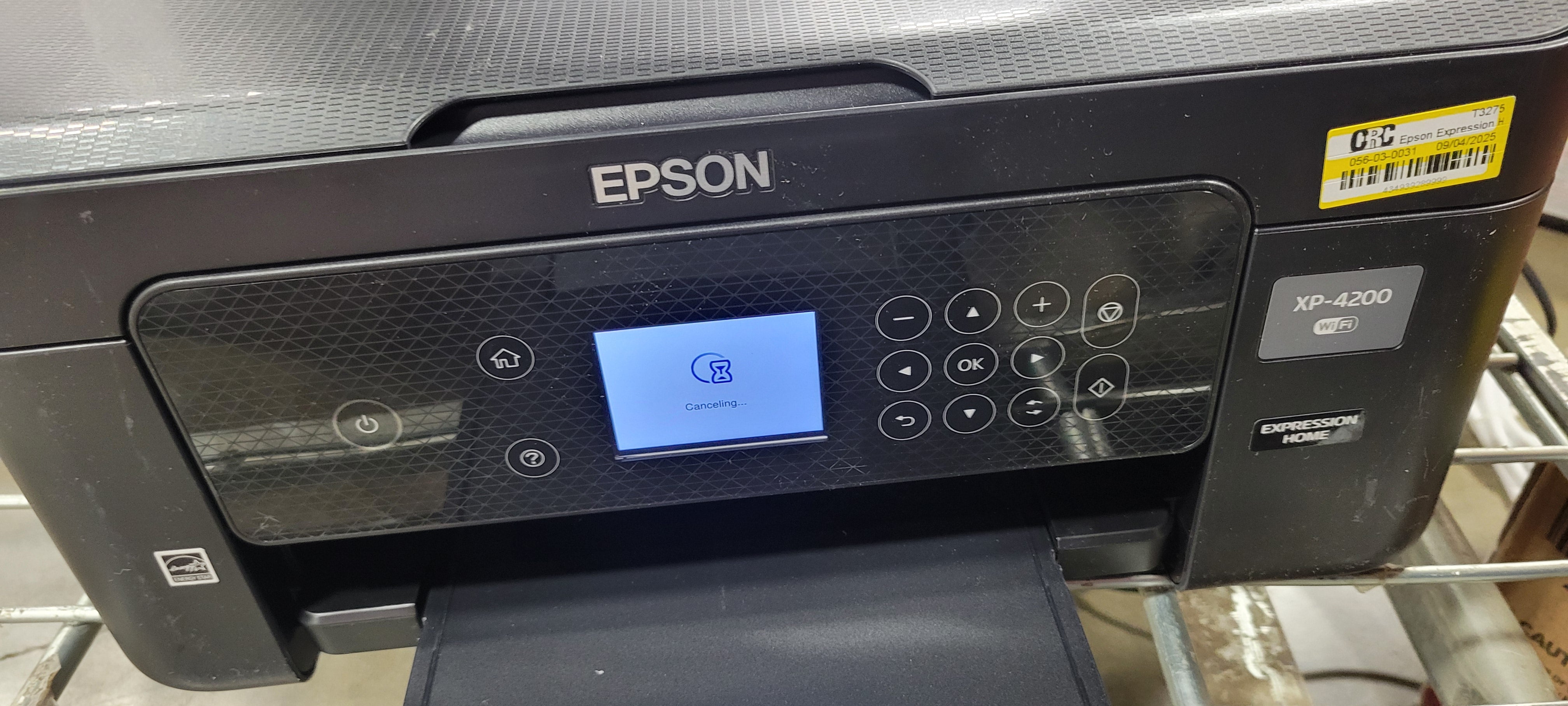 Expression Home Wireless Color Inkjet All-in-One Printer, Copier, Scanner - Black