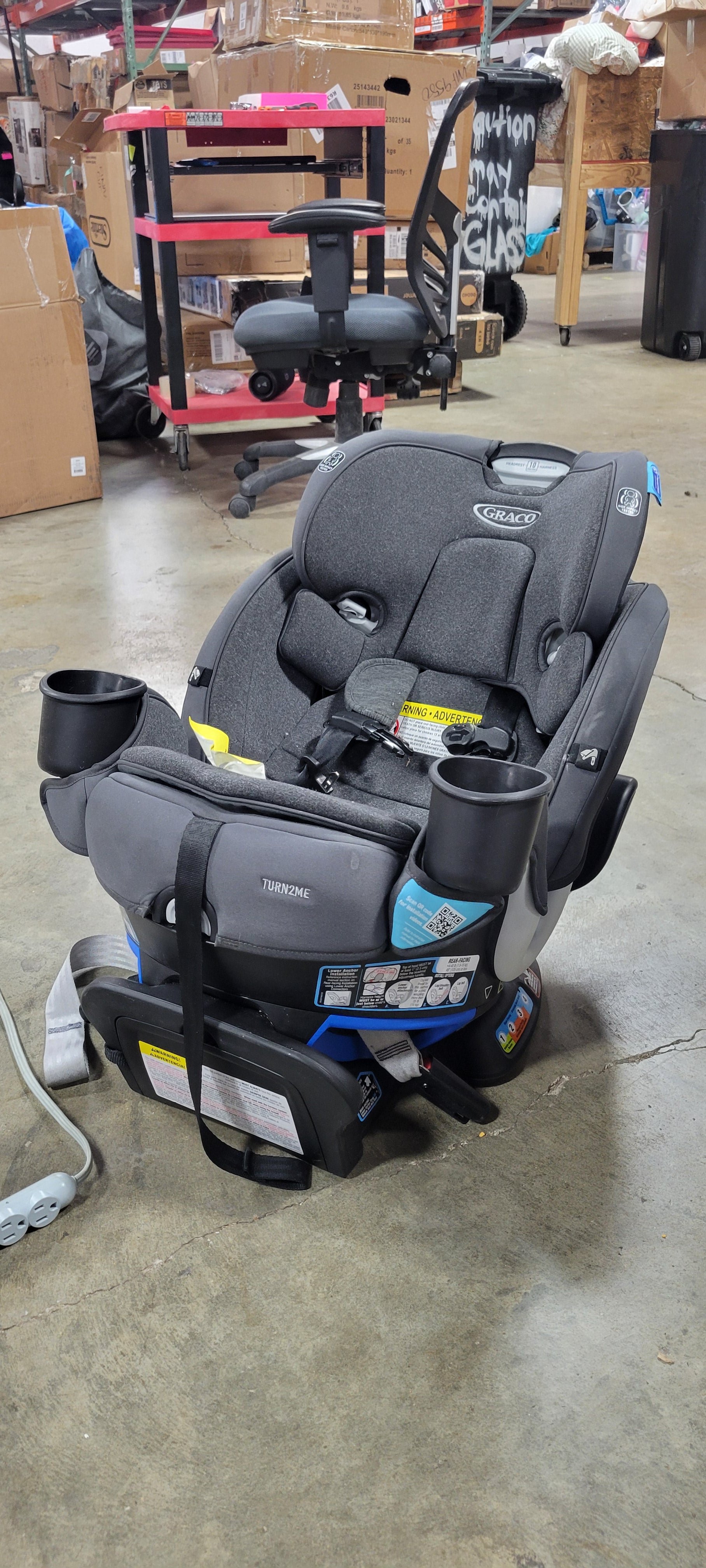3-in-1 Rotating Convertible Car Seat