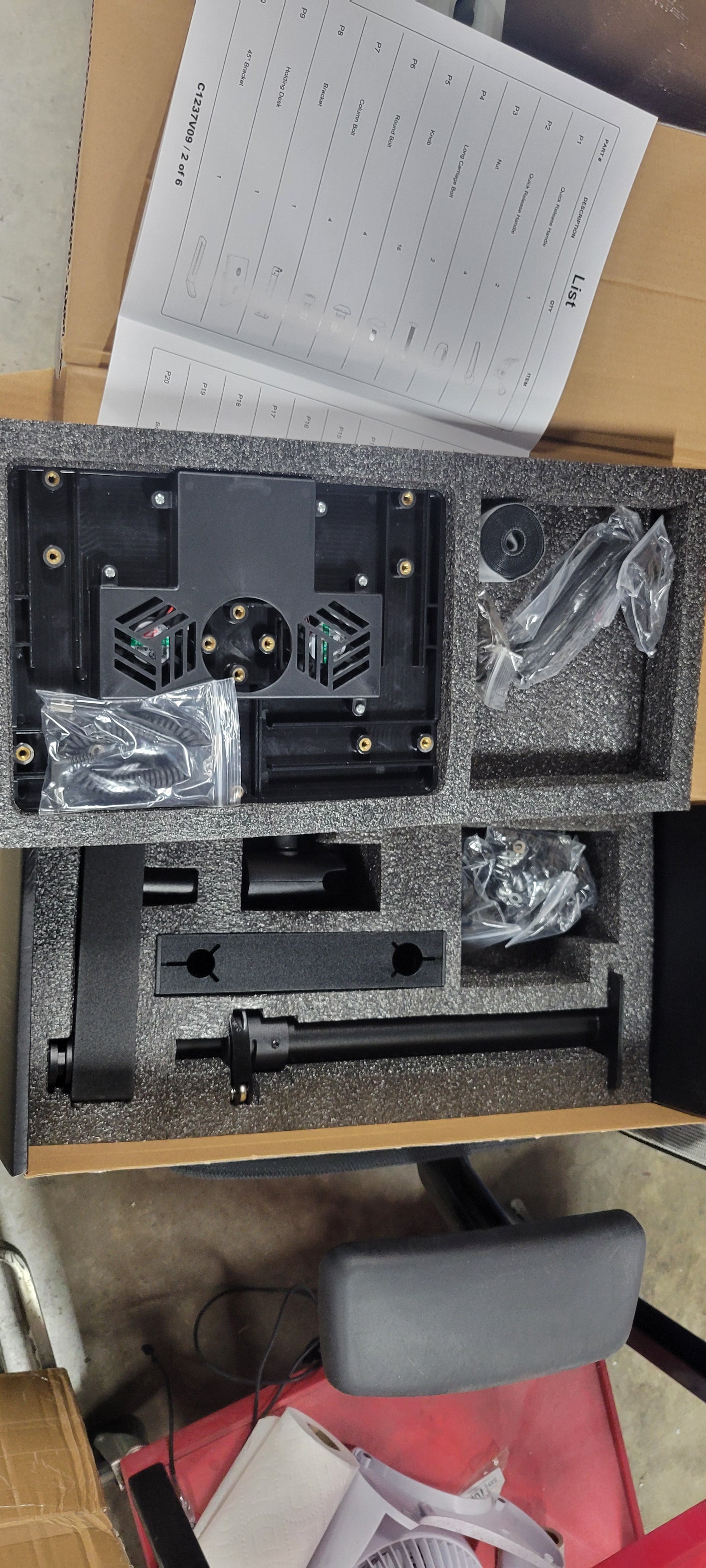 Truck Laptop Mount Fit for Toyota Tundra 2022-2025, Ford Focus 2003-2010 No-Drill Adjustable Aluminum Truck Laptop Tablet Stand Holder