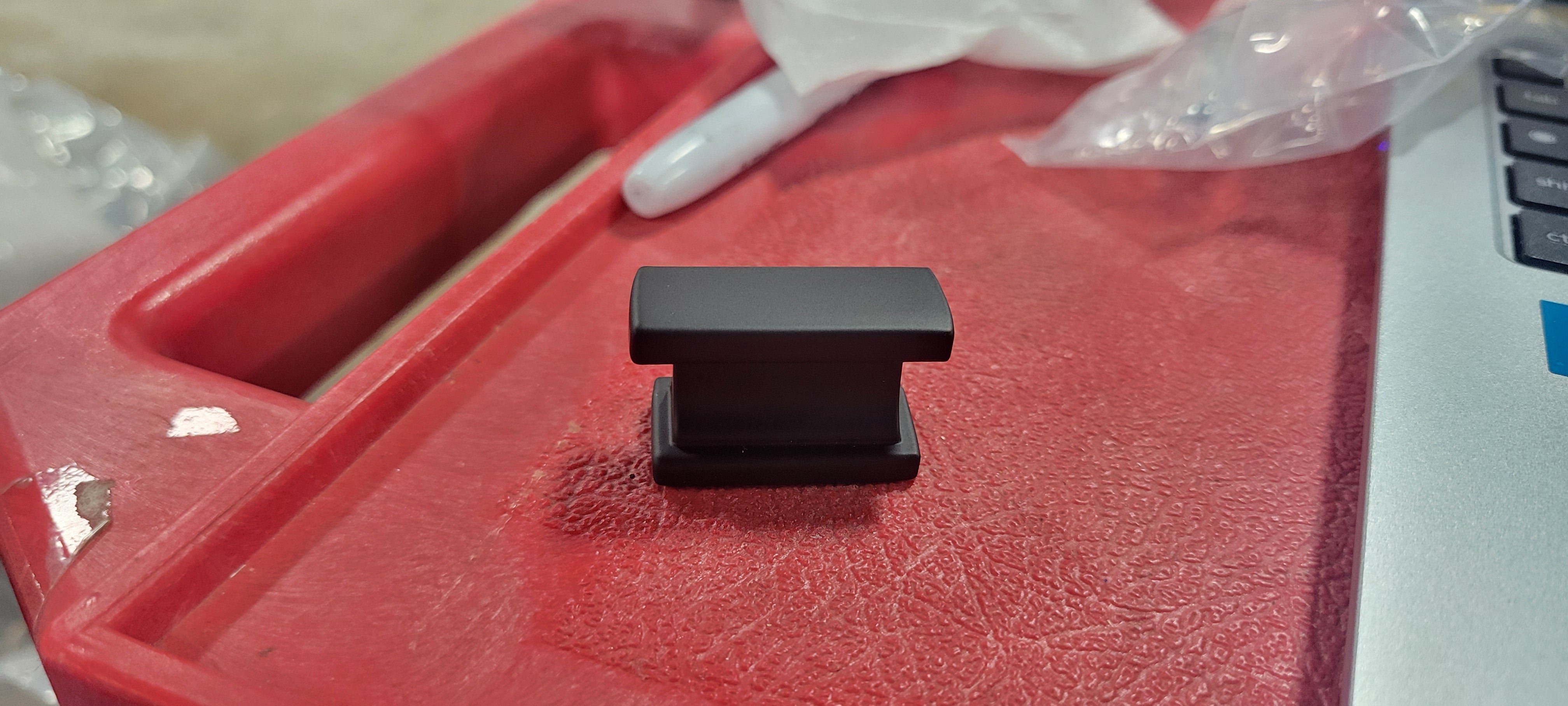 10 Pack Matte Black Kitchen Cabinet Knobs Drawer Hardware