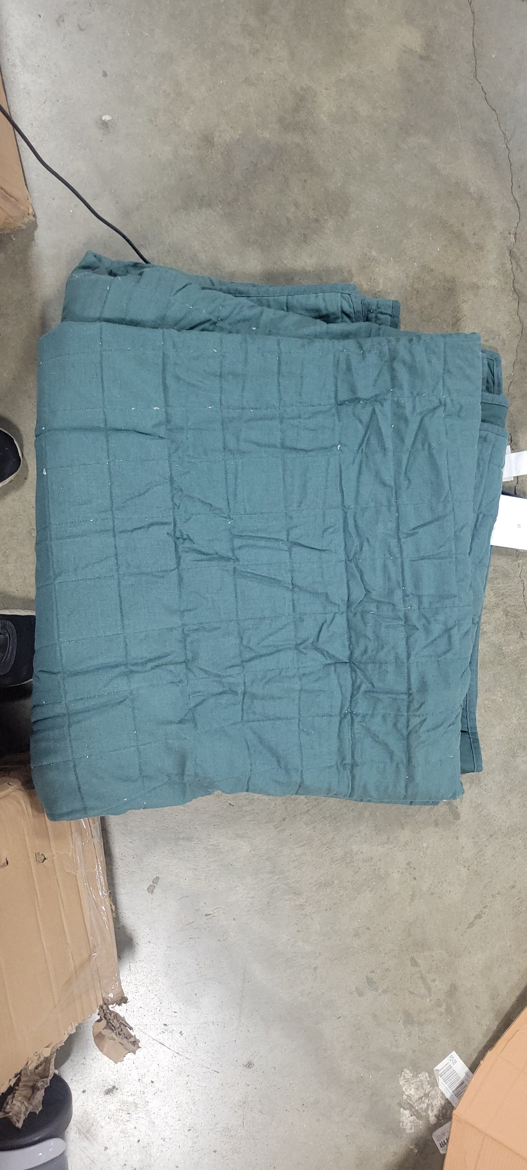 Heavyweight Linen Blend Quilt - Queen