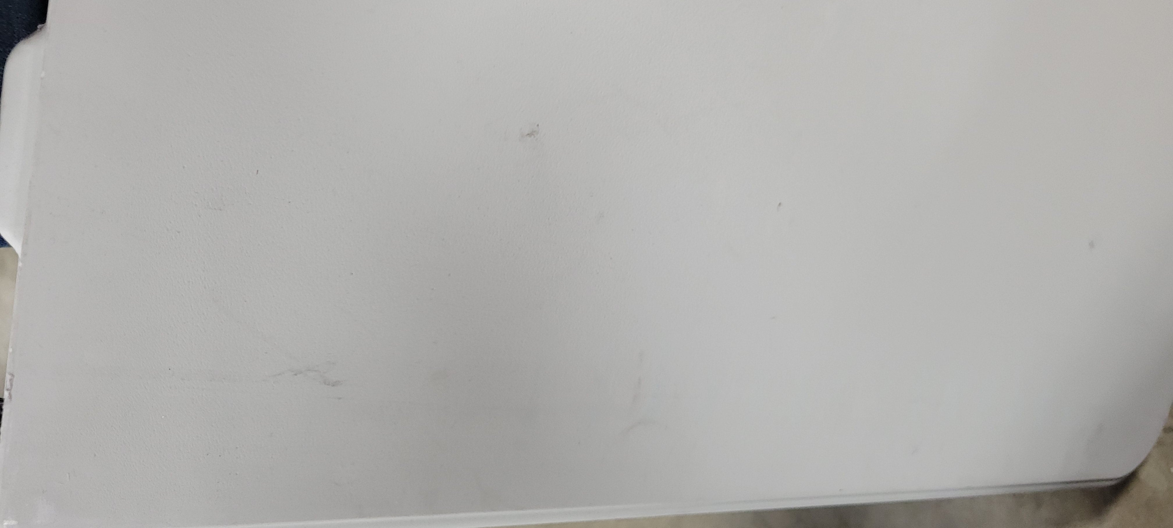 Adjustable Height Folding Table Off-Whit