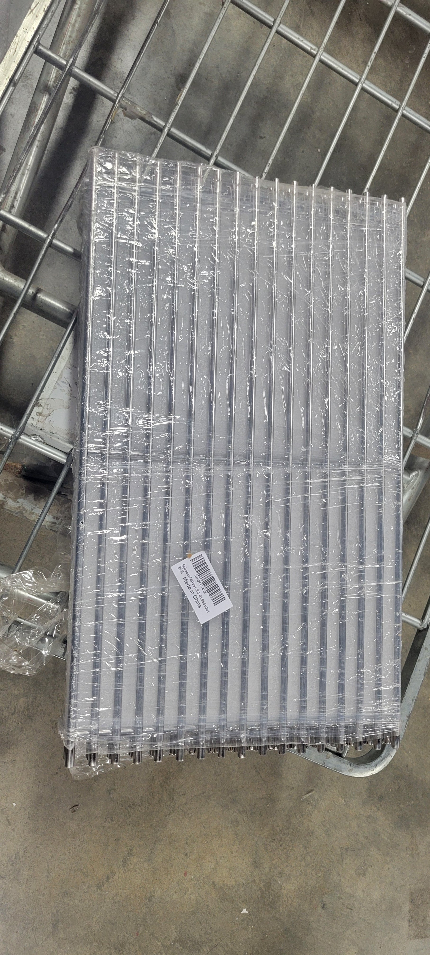 3-Pieces Grill Grates for Weber Genesis 2 E-410/E-415/E-435, Grill Parts for Weber GS4 Genesis II/LX E-440 Series Gas Grills, SUS304 Stainless Steel Replacements for Weber