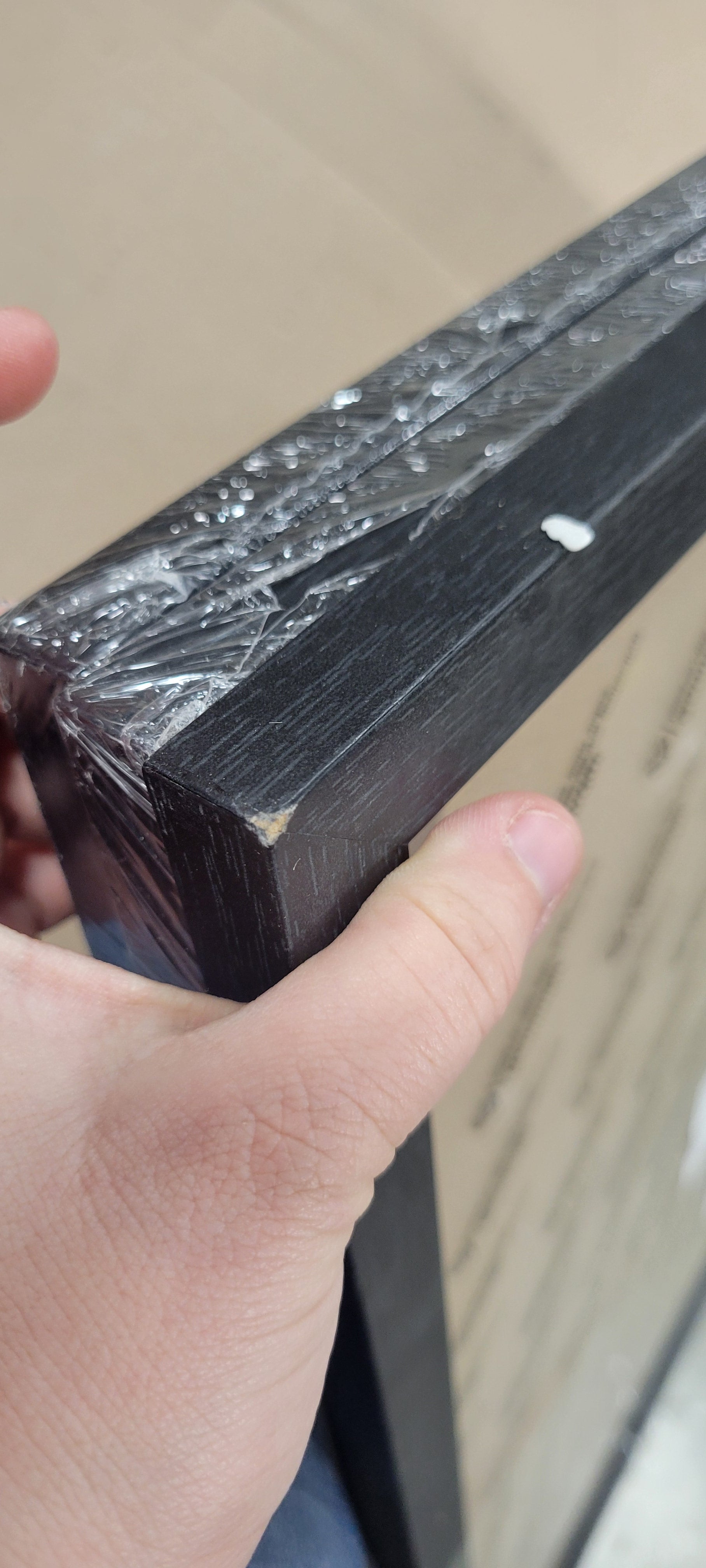 Poster Frames 3 Pack Black MDF Wood and Polished Plexiglass Frame