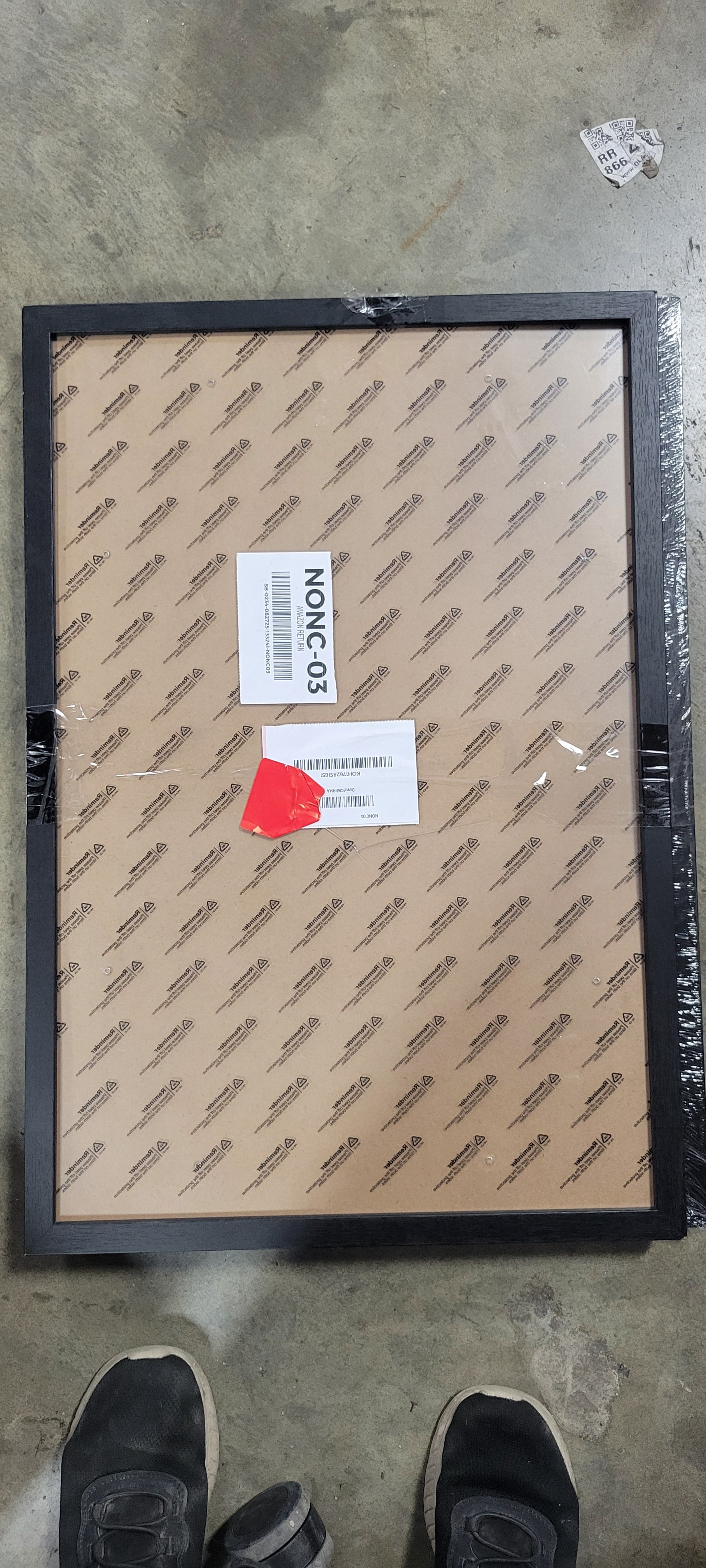 Poster Frames 3 Pack Black MDF Wood and Polished Plexiglass Frame