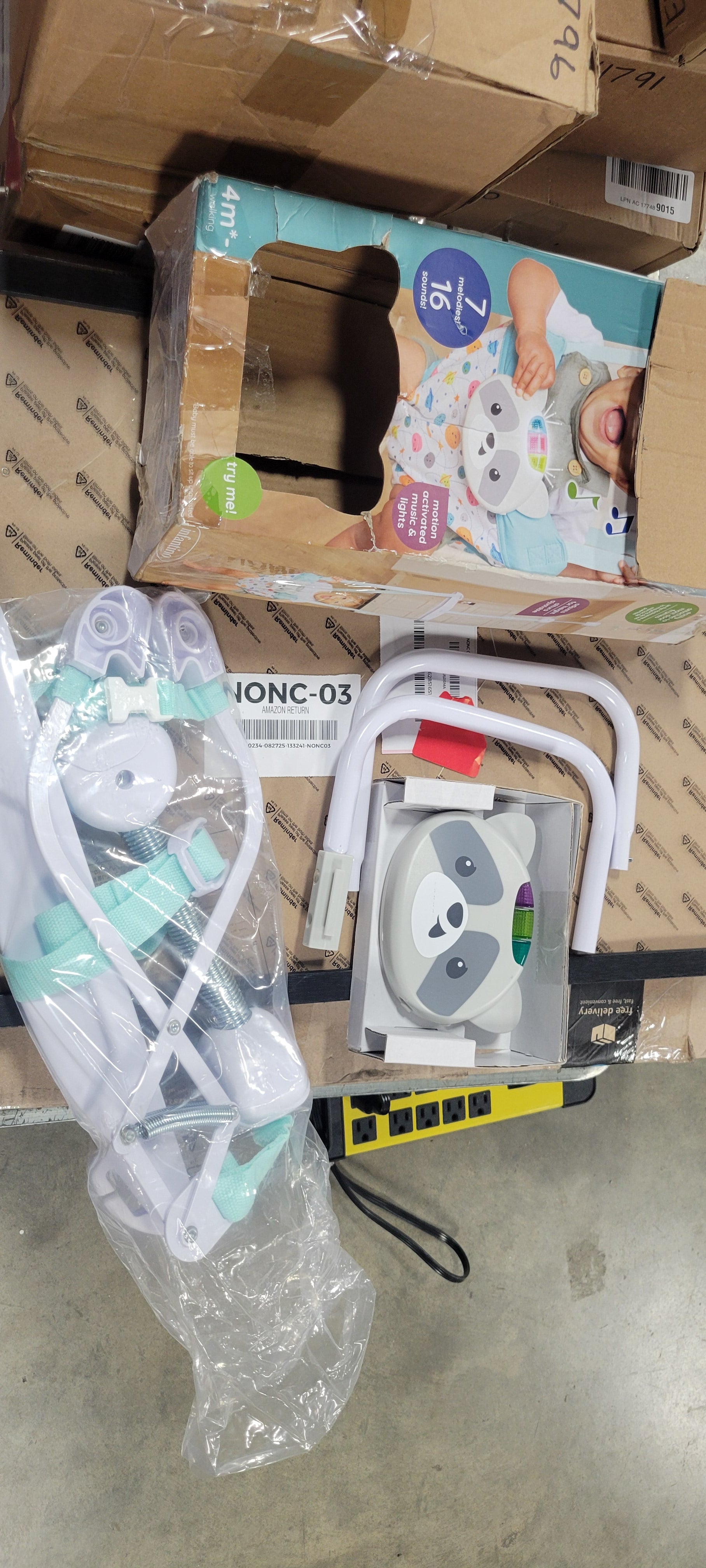 Up and Away Music and Lights Doorway Baby Jumper