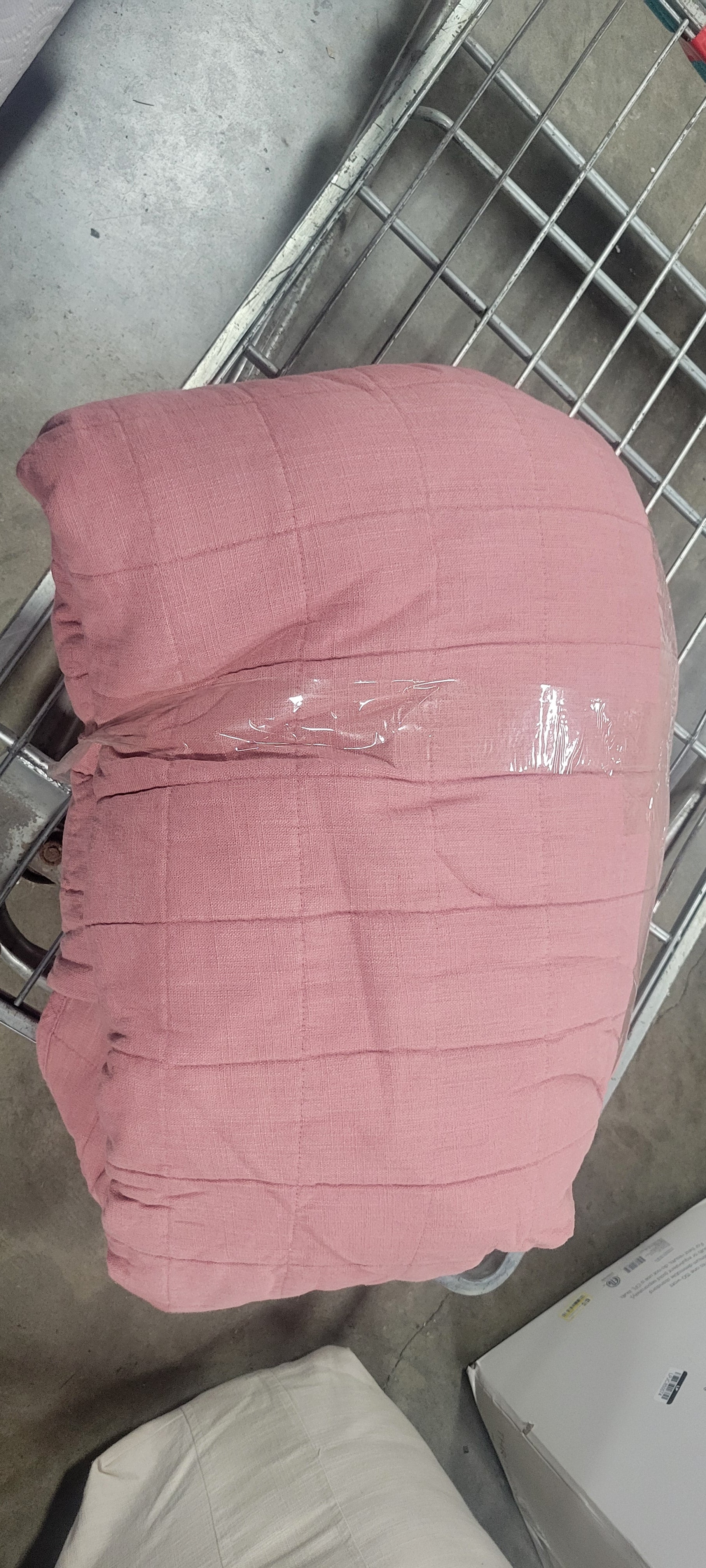 Heavyweight Linen Blend Quilt - King