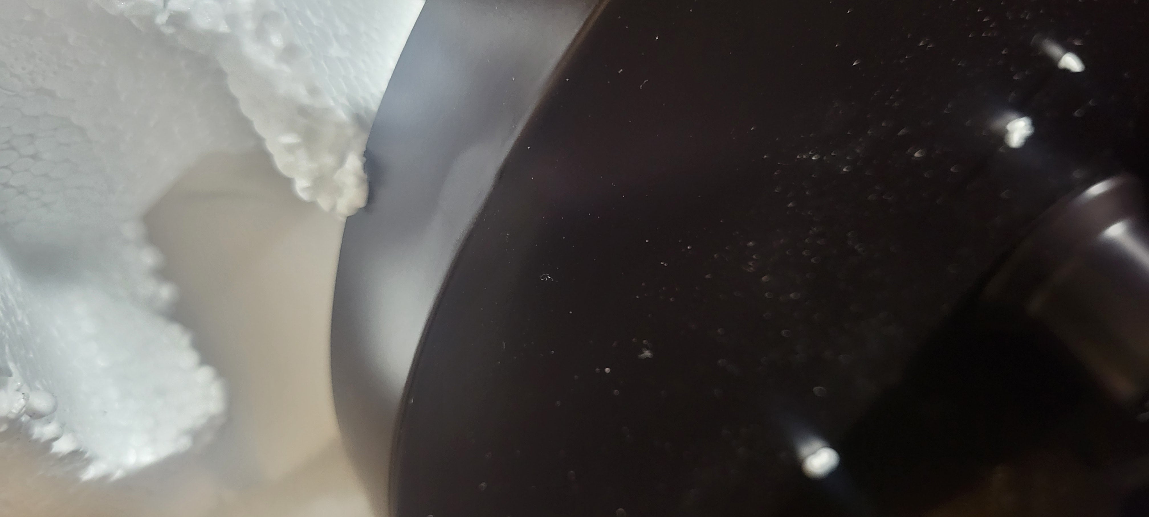 Cantilever Drop Pendant Swing Arm Floor Lamp Brown - Adjustable, Metal Body, Linen Shade