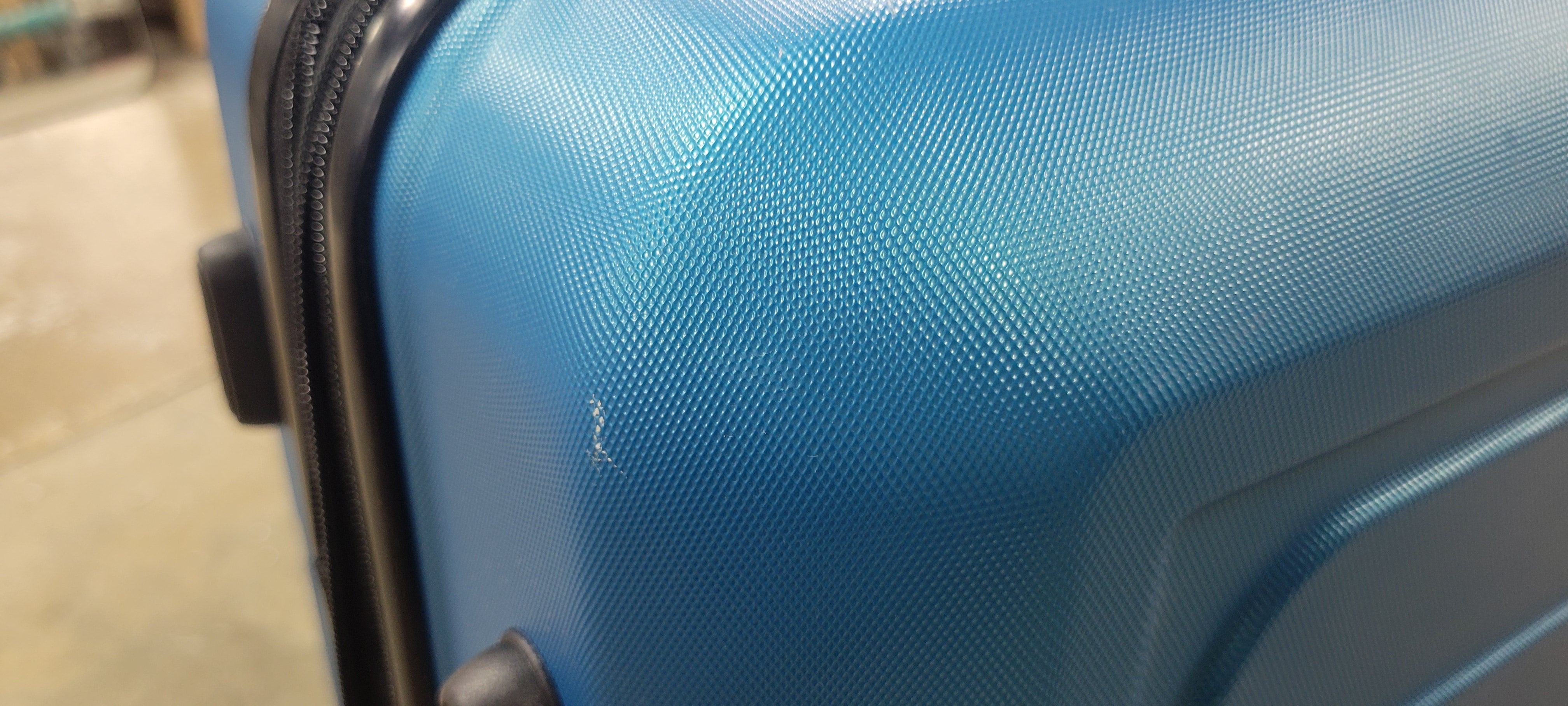 Luggage Sets Expandable PC+ABS Durable Suitcase Sets Double Wheels TSA Lock Sea Blue 3PCS