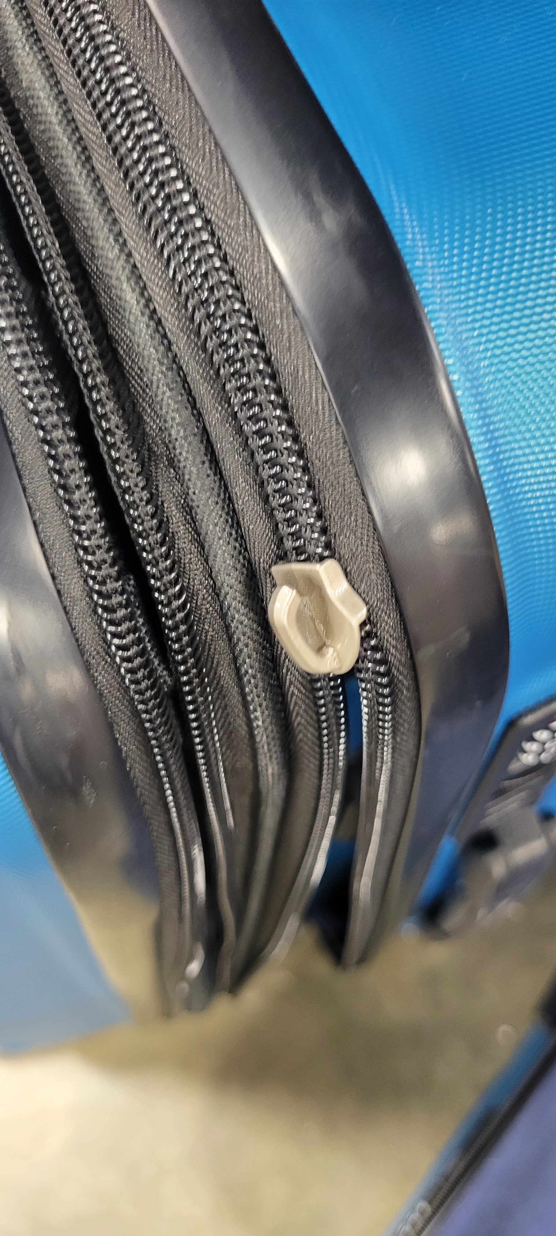 Luggage Sets Expandable PC+ABS Durable Suitcase Sets Double Wheels TSA Lock Sea Blue 3PCS