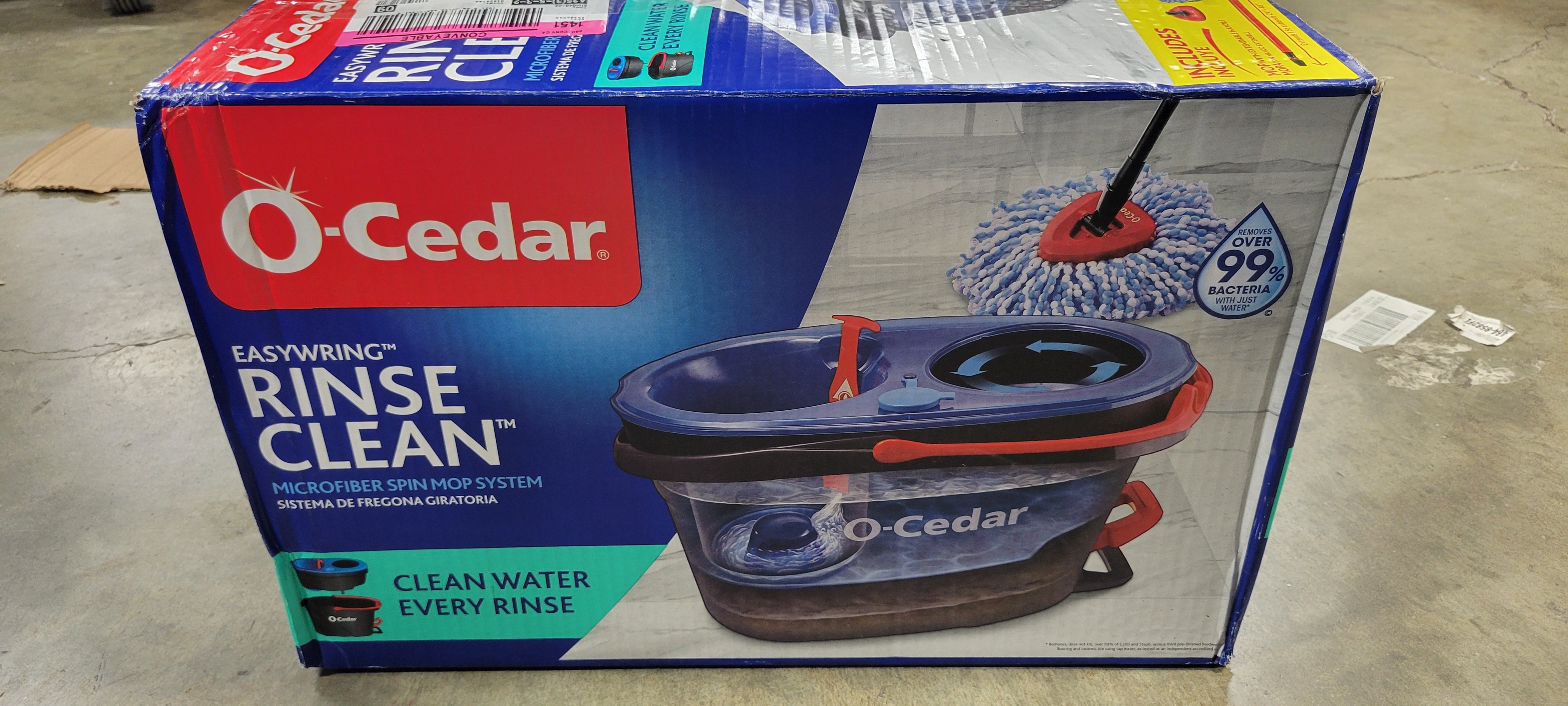 RinseClean Spin Mop & Bucket System