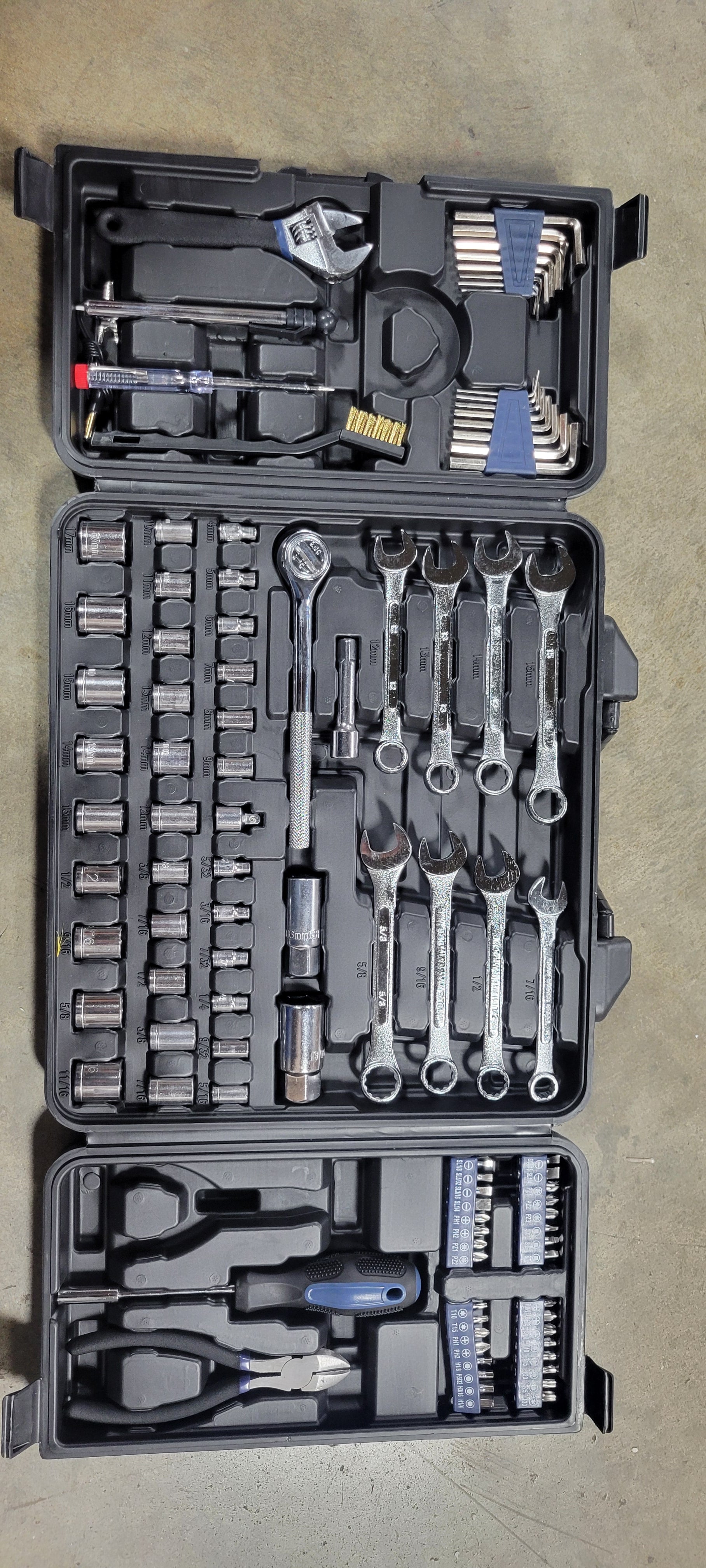 Blue Ridge 103pc Mechanics Tool Kit