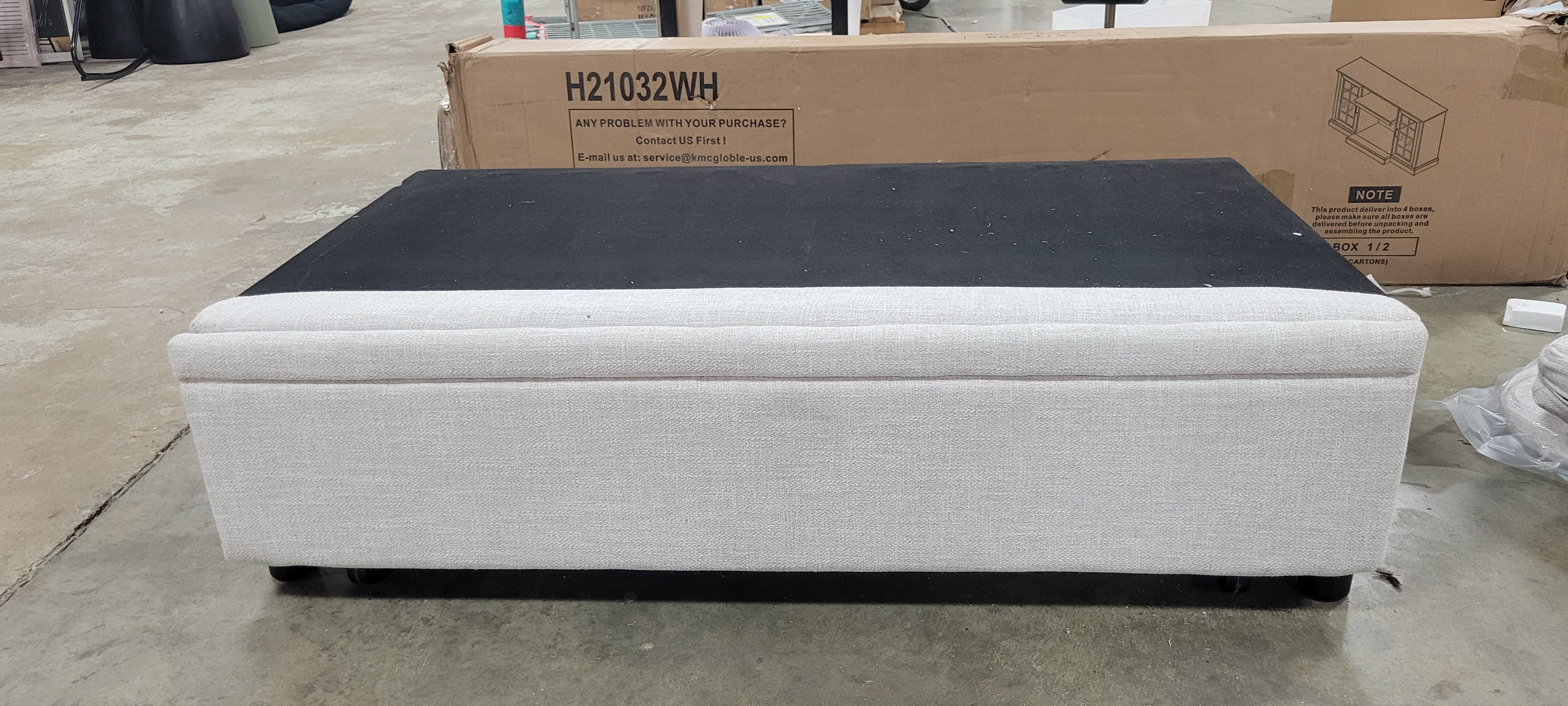 Pull Out Bed for Modular Sectional Sleeper Sofa, Sectional Couch, Beige