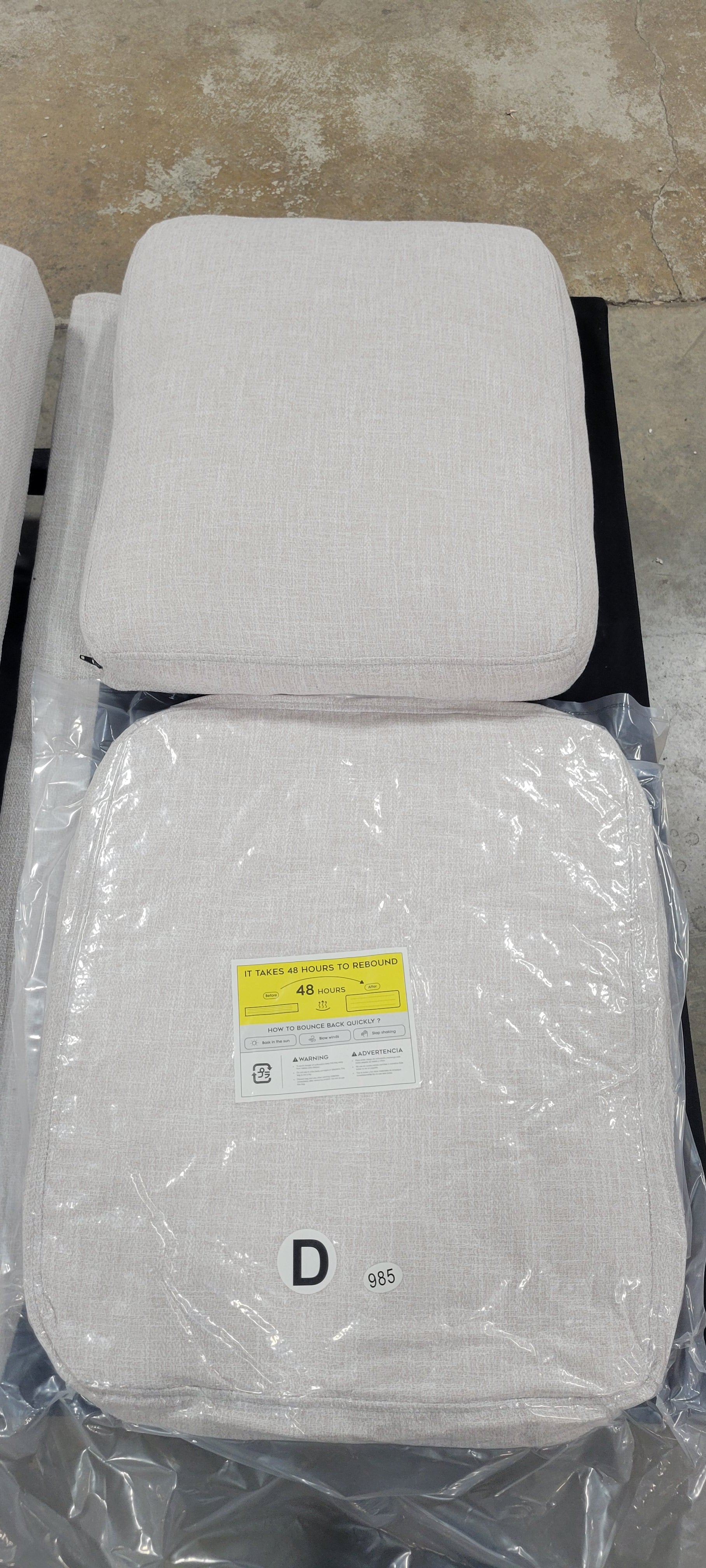 Pull Out Bed for Modular Sectional Sleeper Sofa, Sectional Couch, Beige