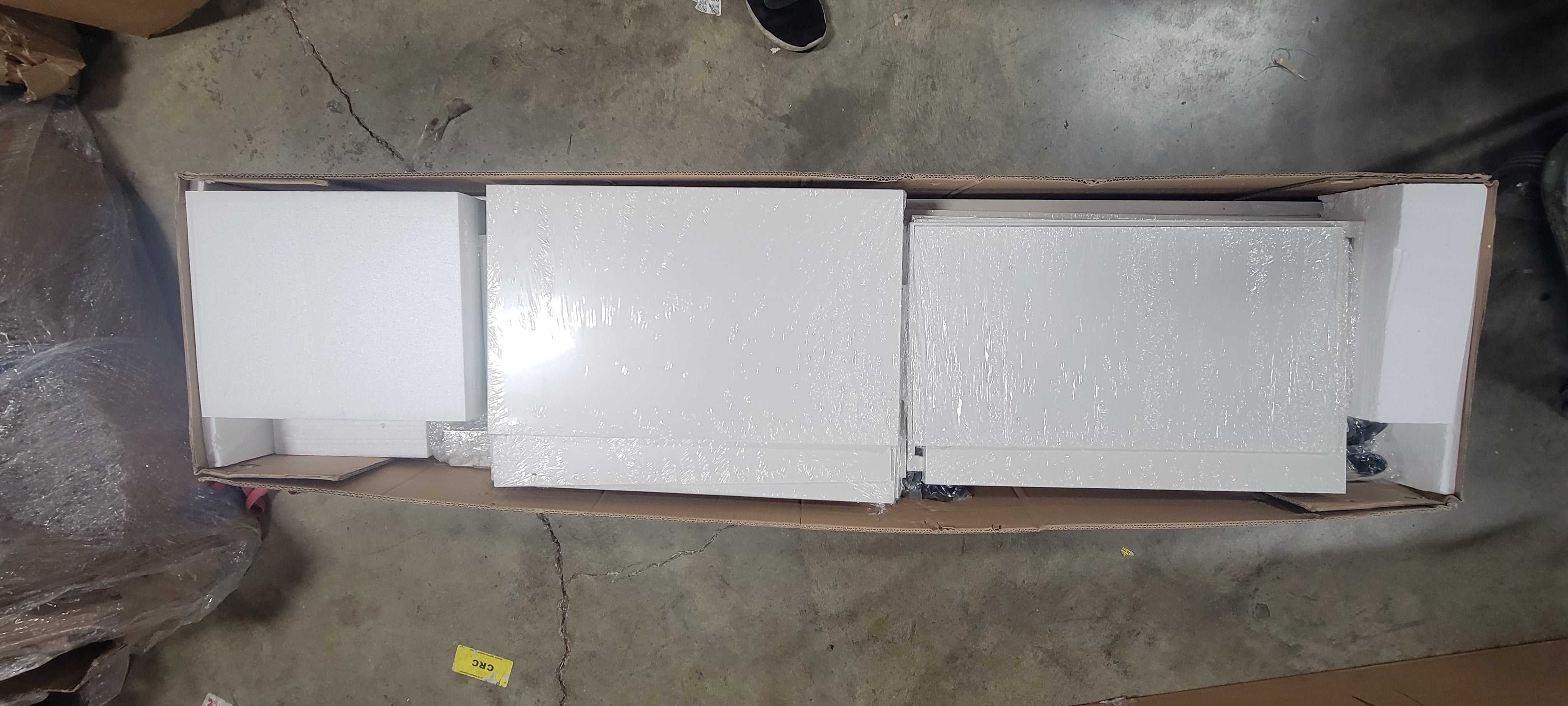 Kitchen Pantry Storage Cabinet with Microwave Oven Countertop