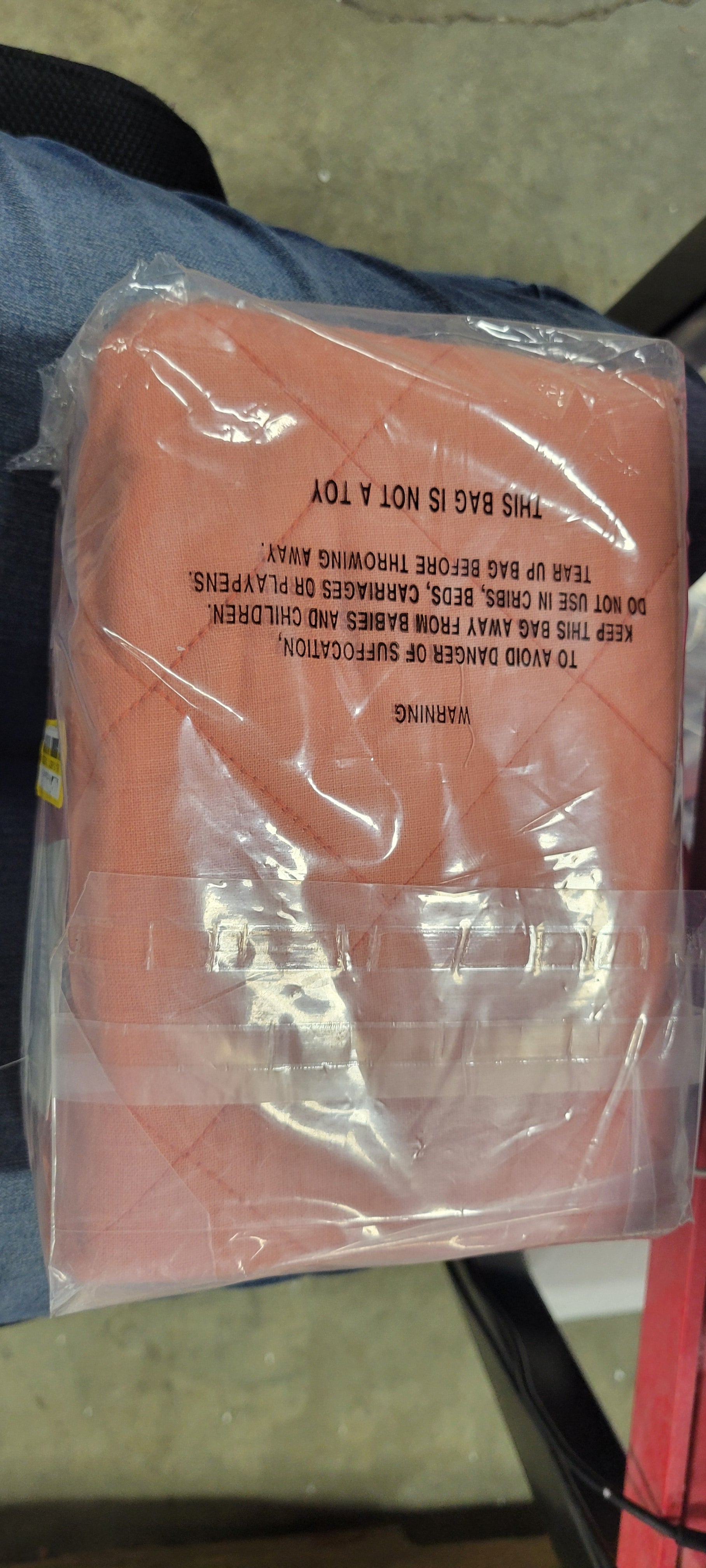 Diamond Stitch Cotton Linen Quilt Sham - King