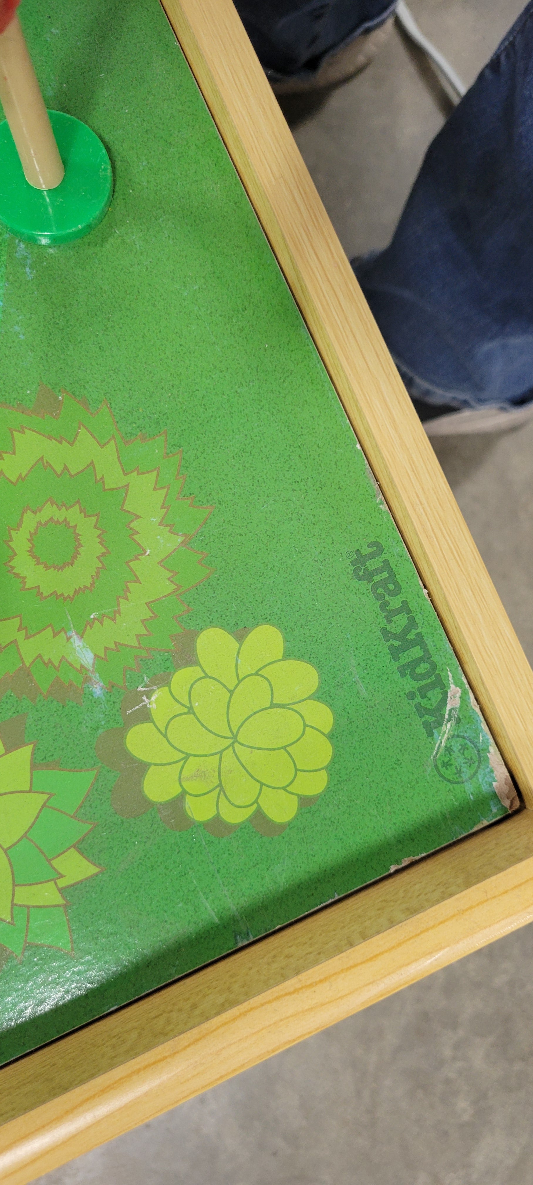 Waterfall Mountain Wooden Train Set & Table with 120 Pieces, 3 Storage Bins