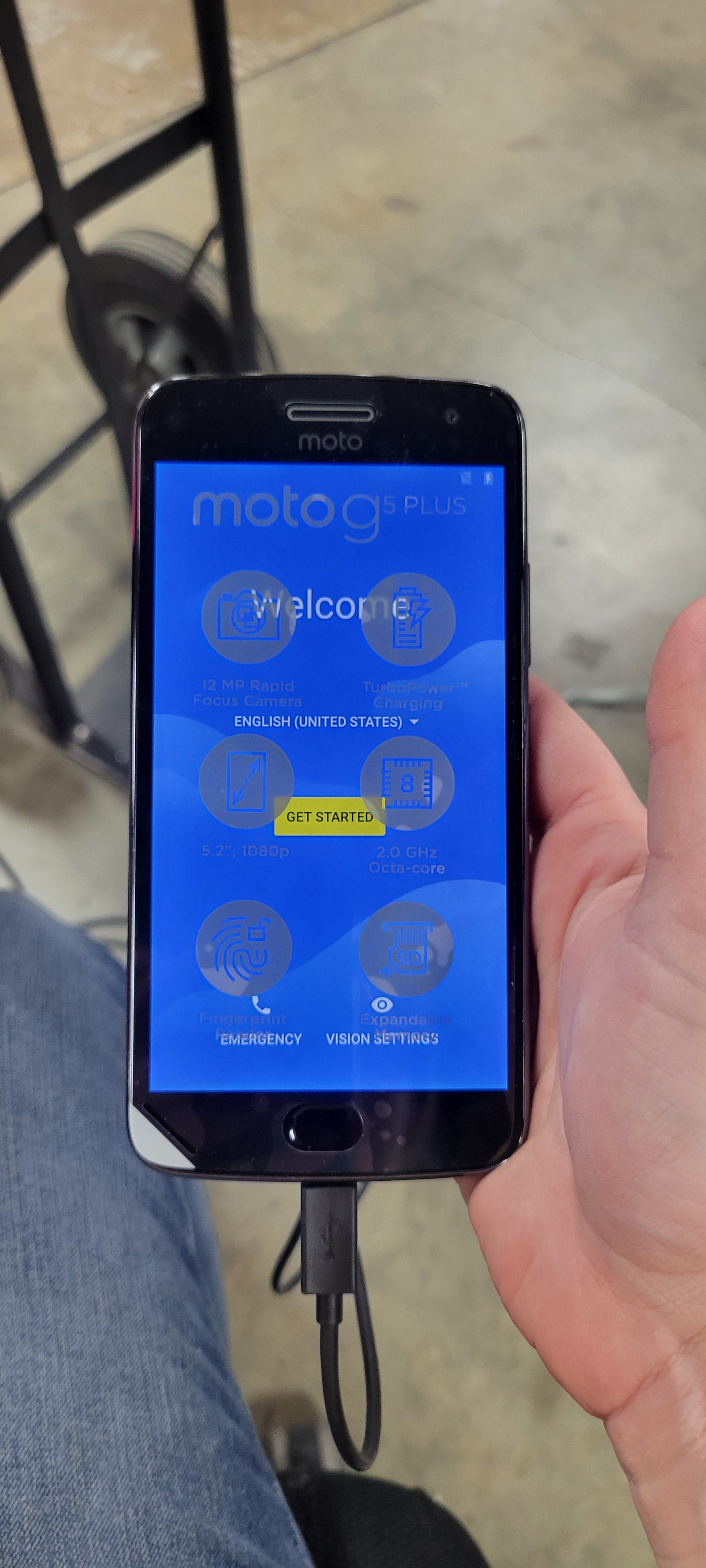 Moto G Plus (5th Generation) - Lunar Gray - 32 GB