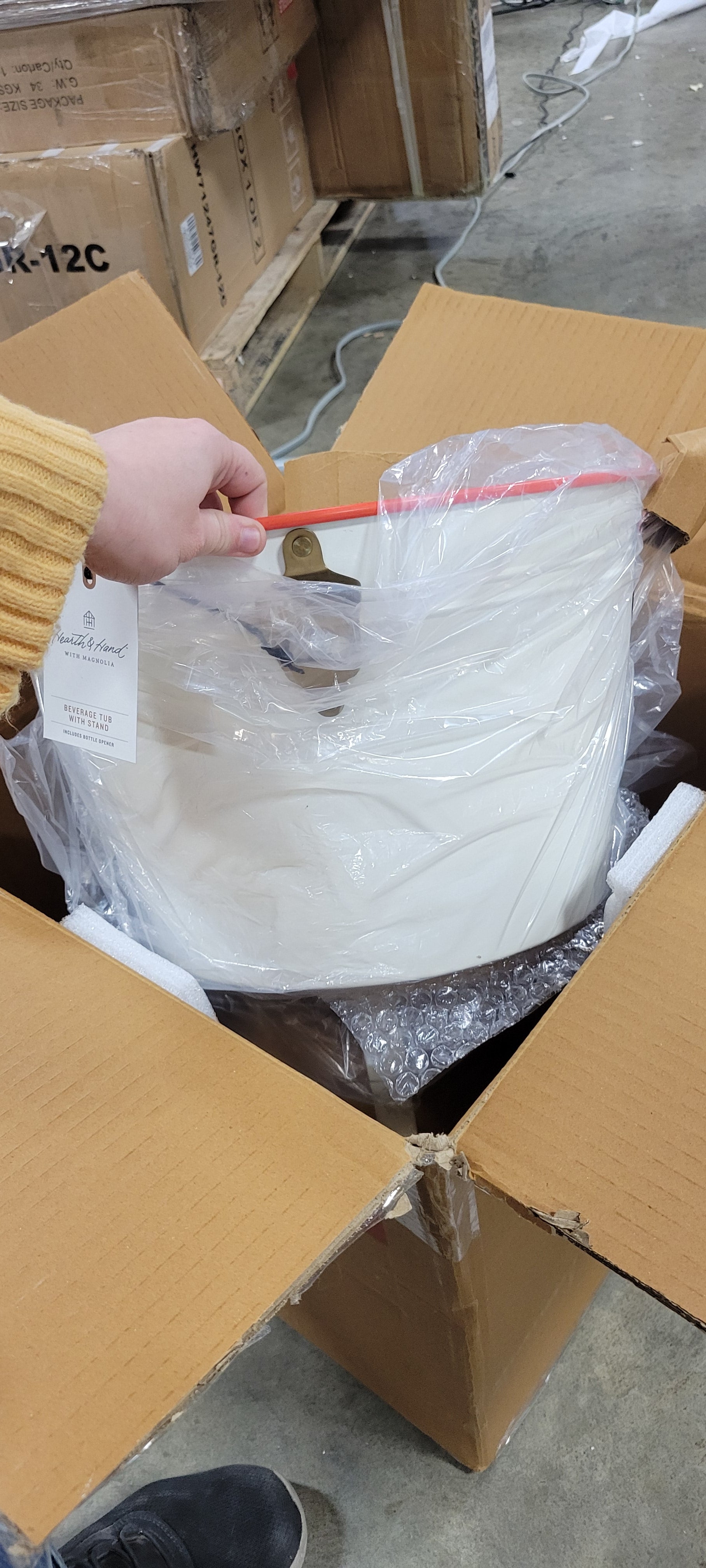 Pampas Preserved Wreath