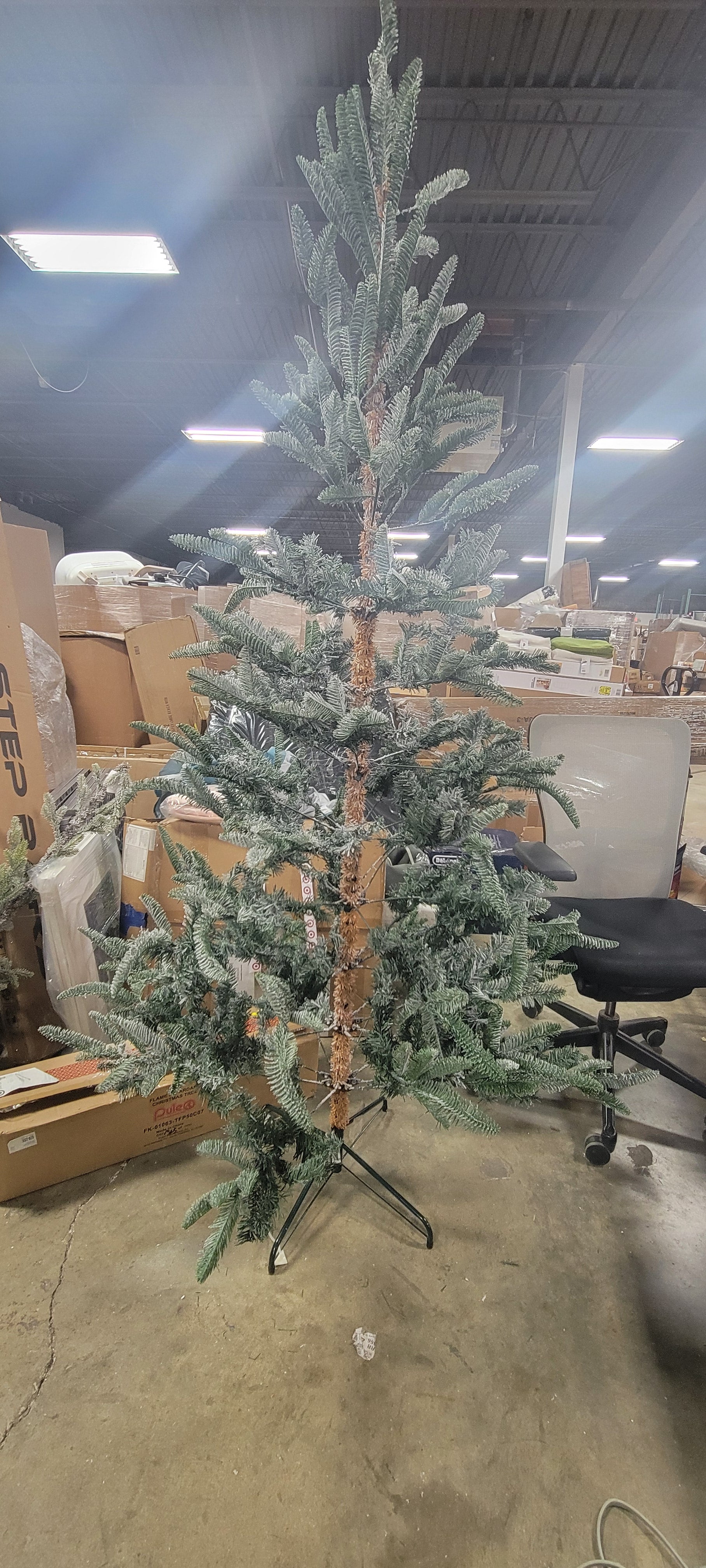 King Noble Fir Artificial Christmas Tree, final cut