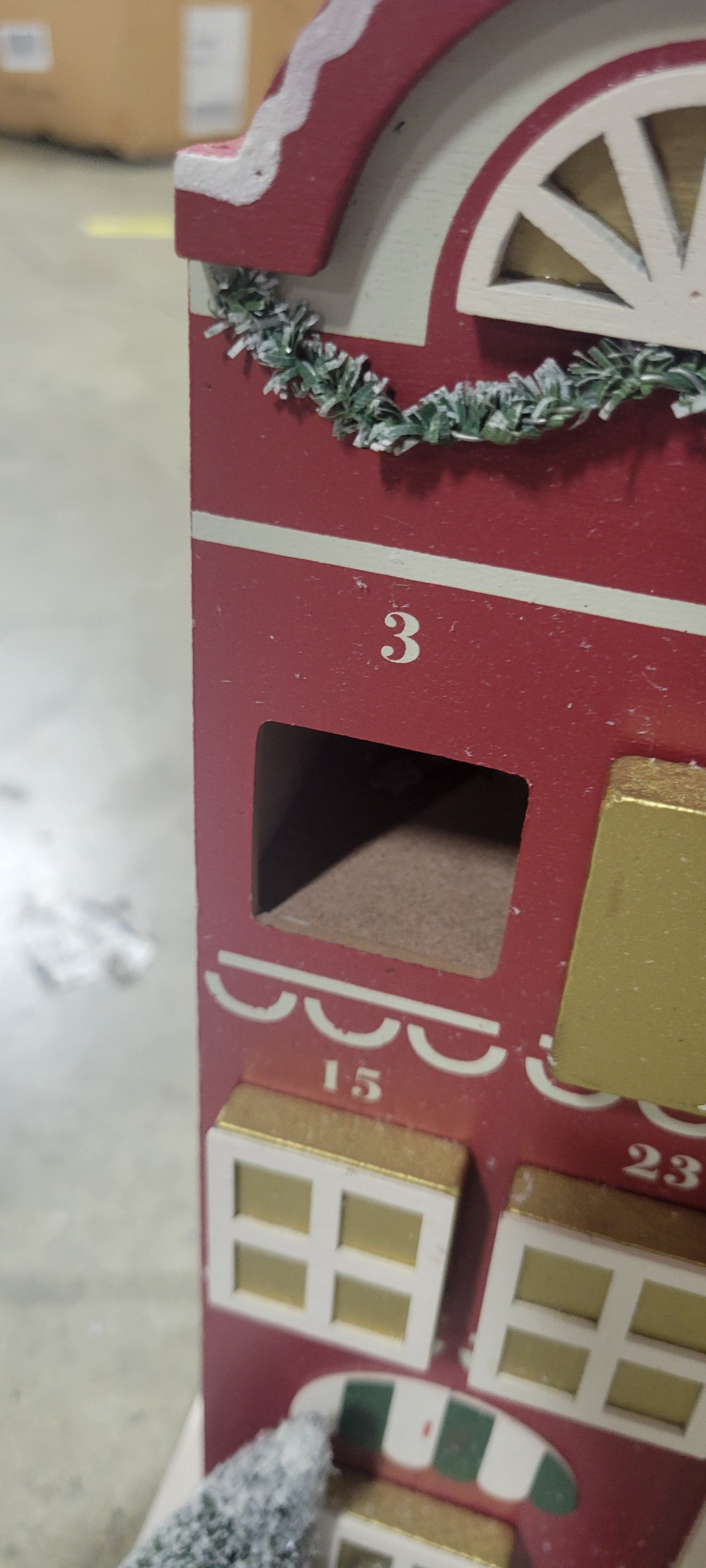 Christmas City Village Countdown Calendar, final cut