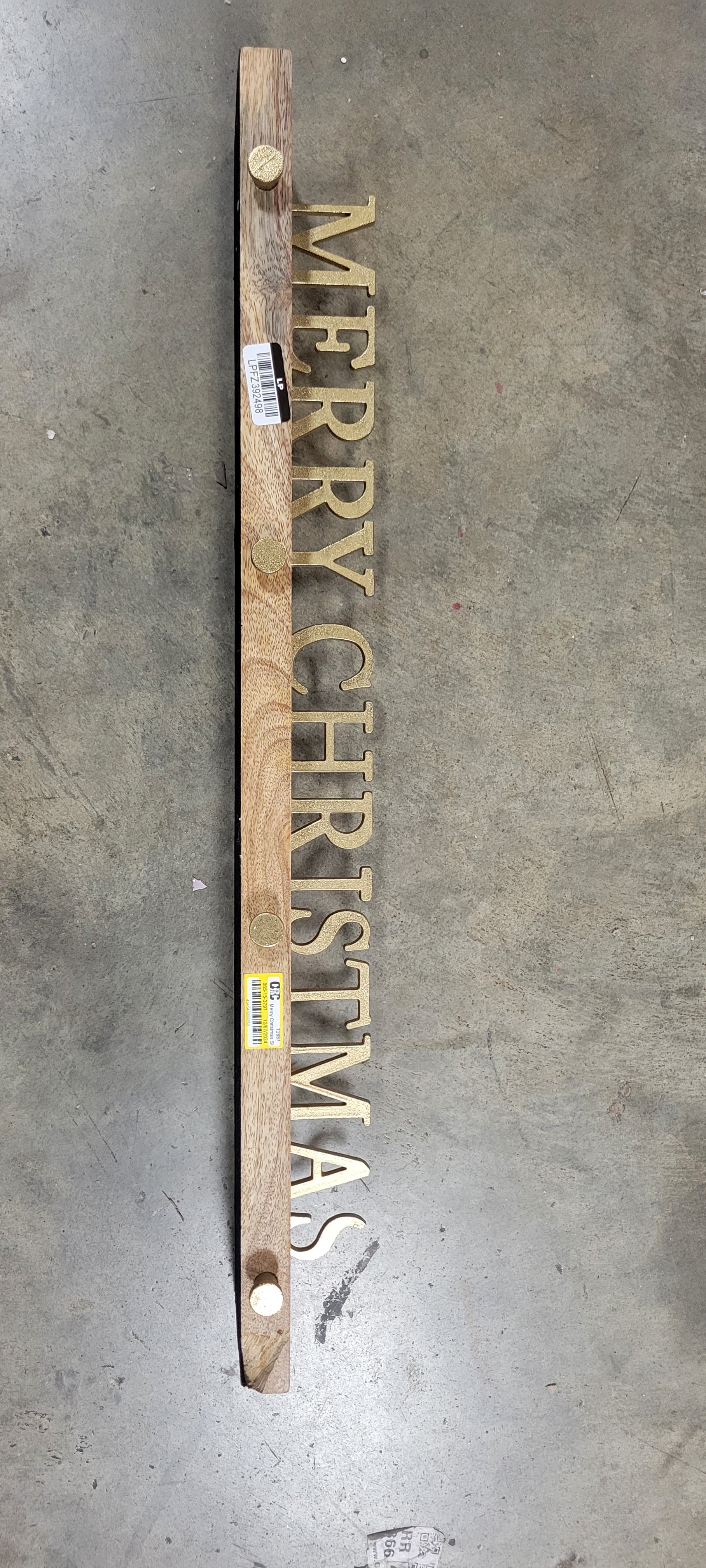 Merry Christmas Stocking Holder final cut