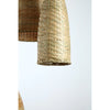 Three Lights Rattan Pendant - Natural