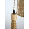 Three Lights Rattan Pendant - Natural