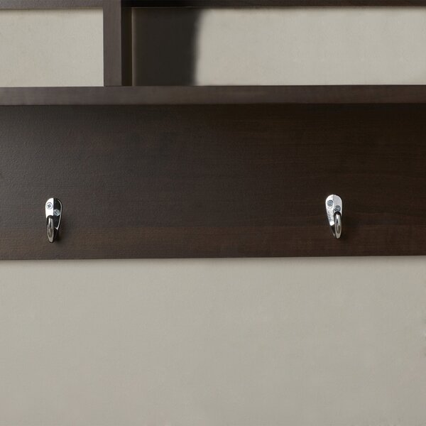 Ella 9 Hook Wall Mounted Coat Rack