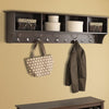 Ella 9 Hook Wall Mounted Coat Rack