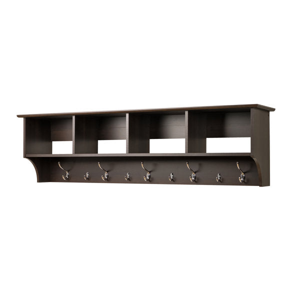 Ella 9 Hook Wall Mounted Coat Rack